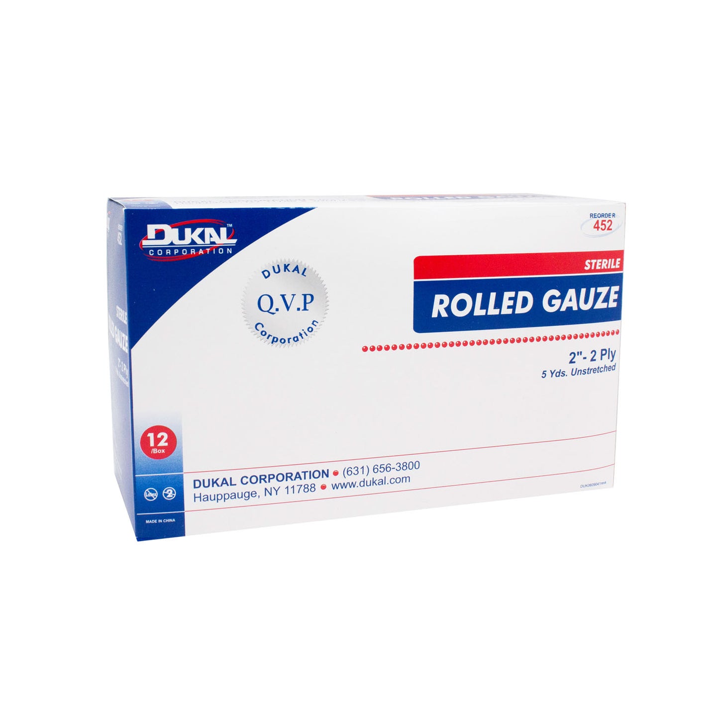 Dukal Rolled Gauze, DUK 452