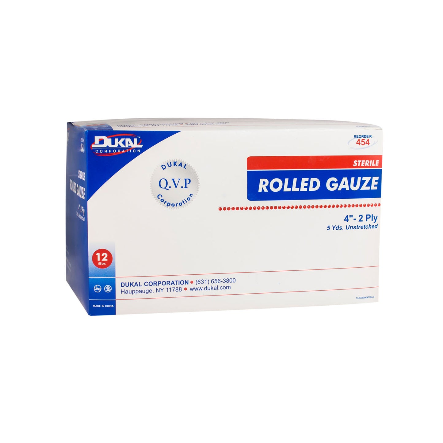 Dukal Rolled Gauze, DUK 454