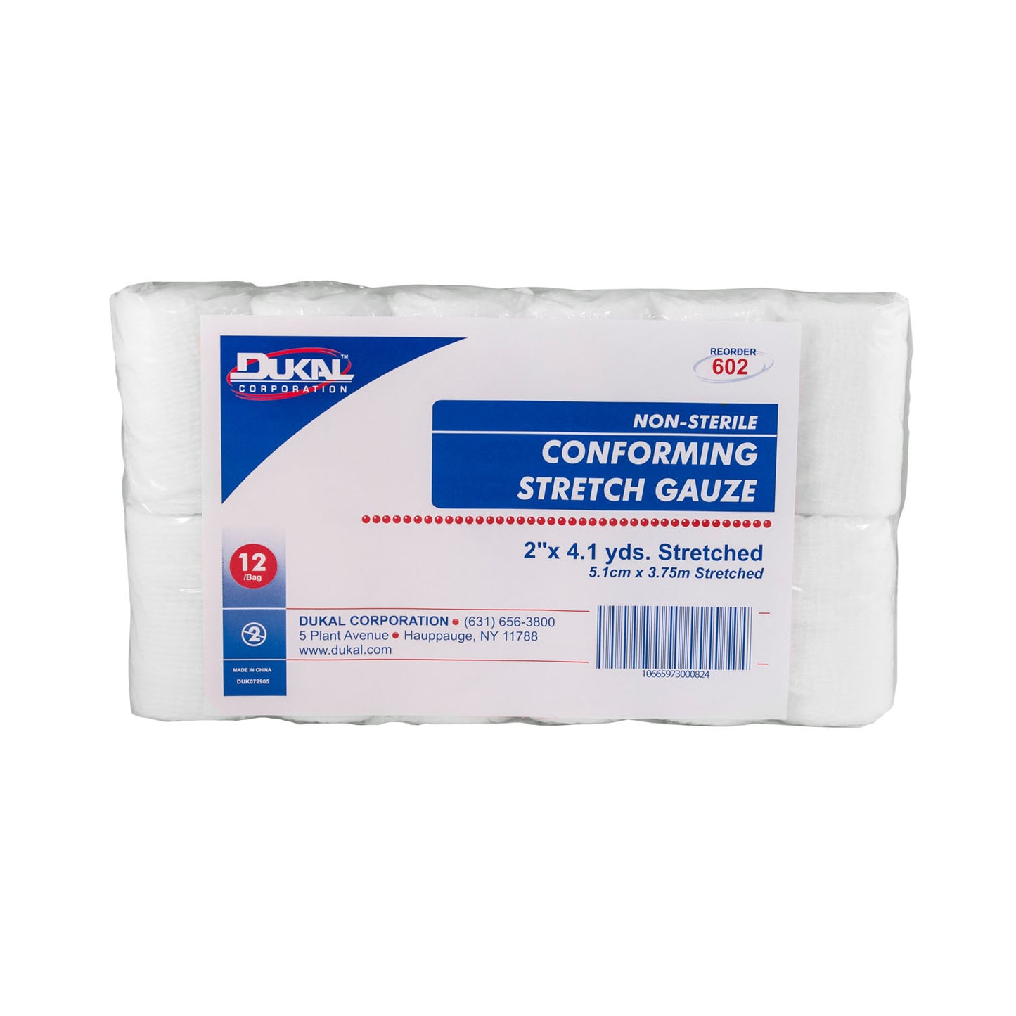 Dukal Conforming Stretch Gauze, DUK 602