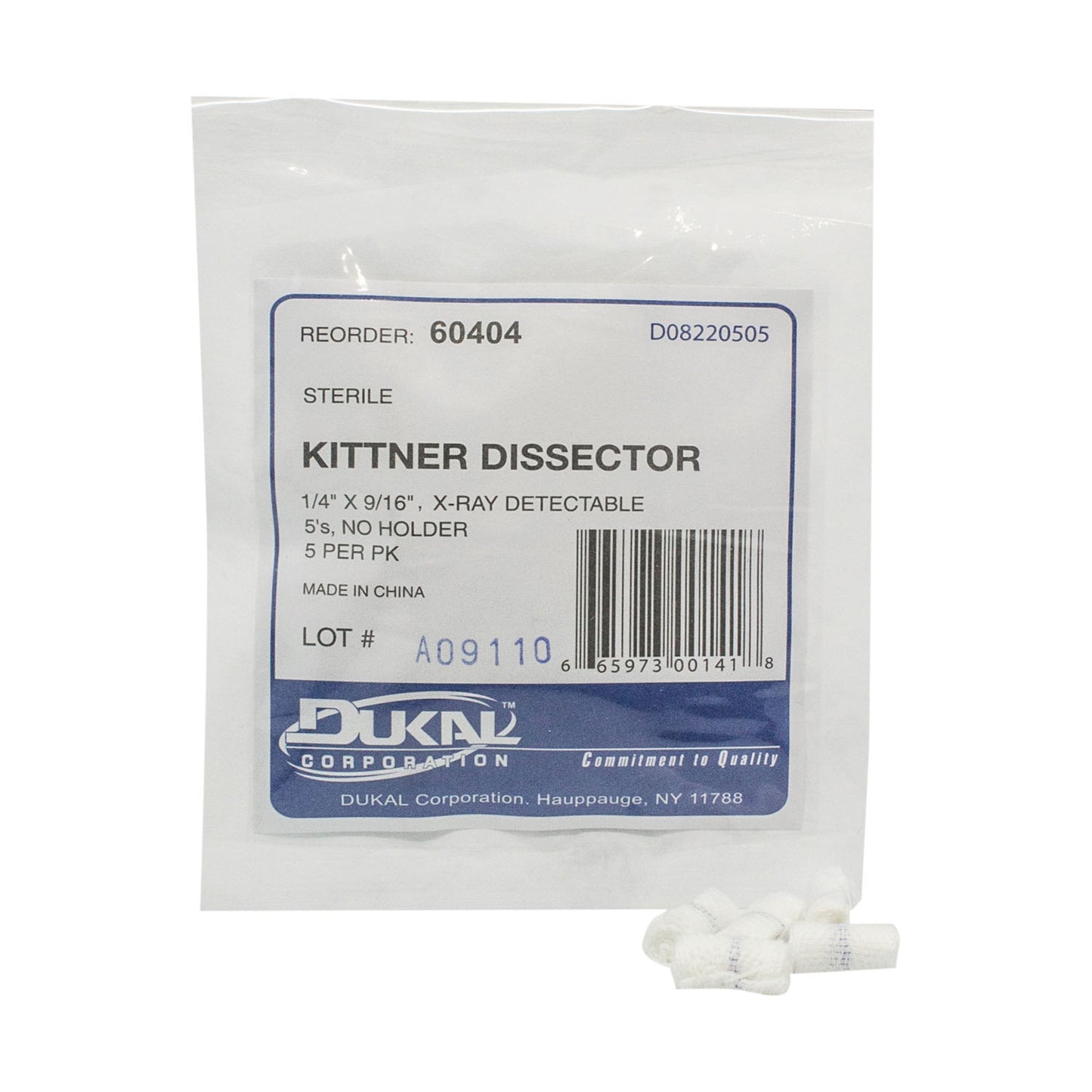 Dukal Kittner Sponges, DUK 60404
