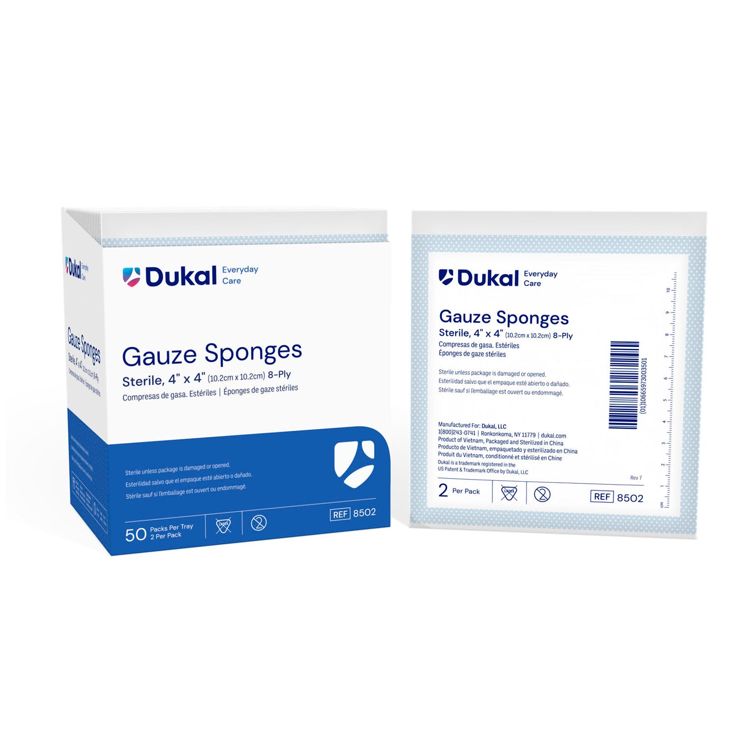 Dukal Basic Gauze Sponges, DUK 8502