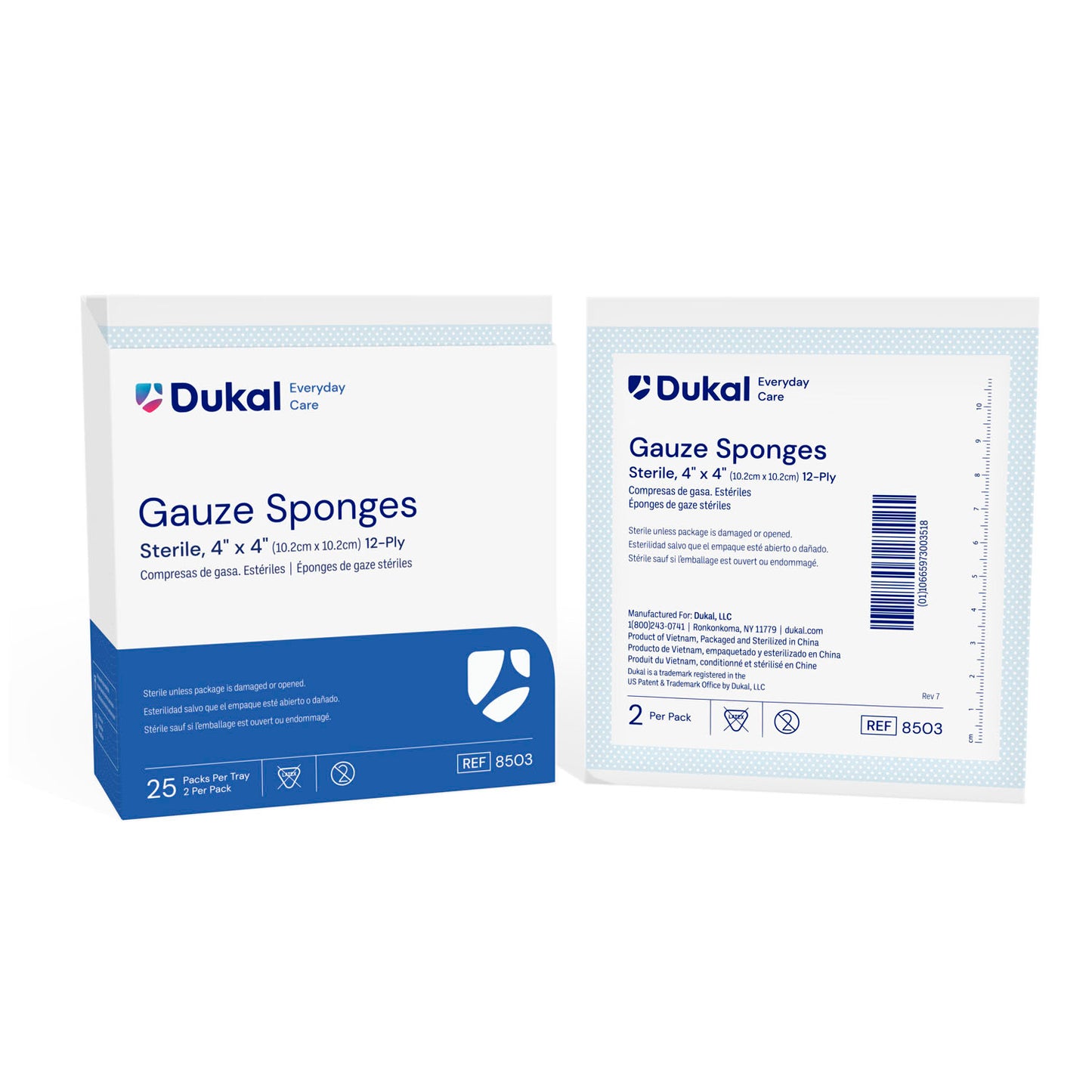 Dukal Basic Gauze Sponges, DUK 8503
