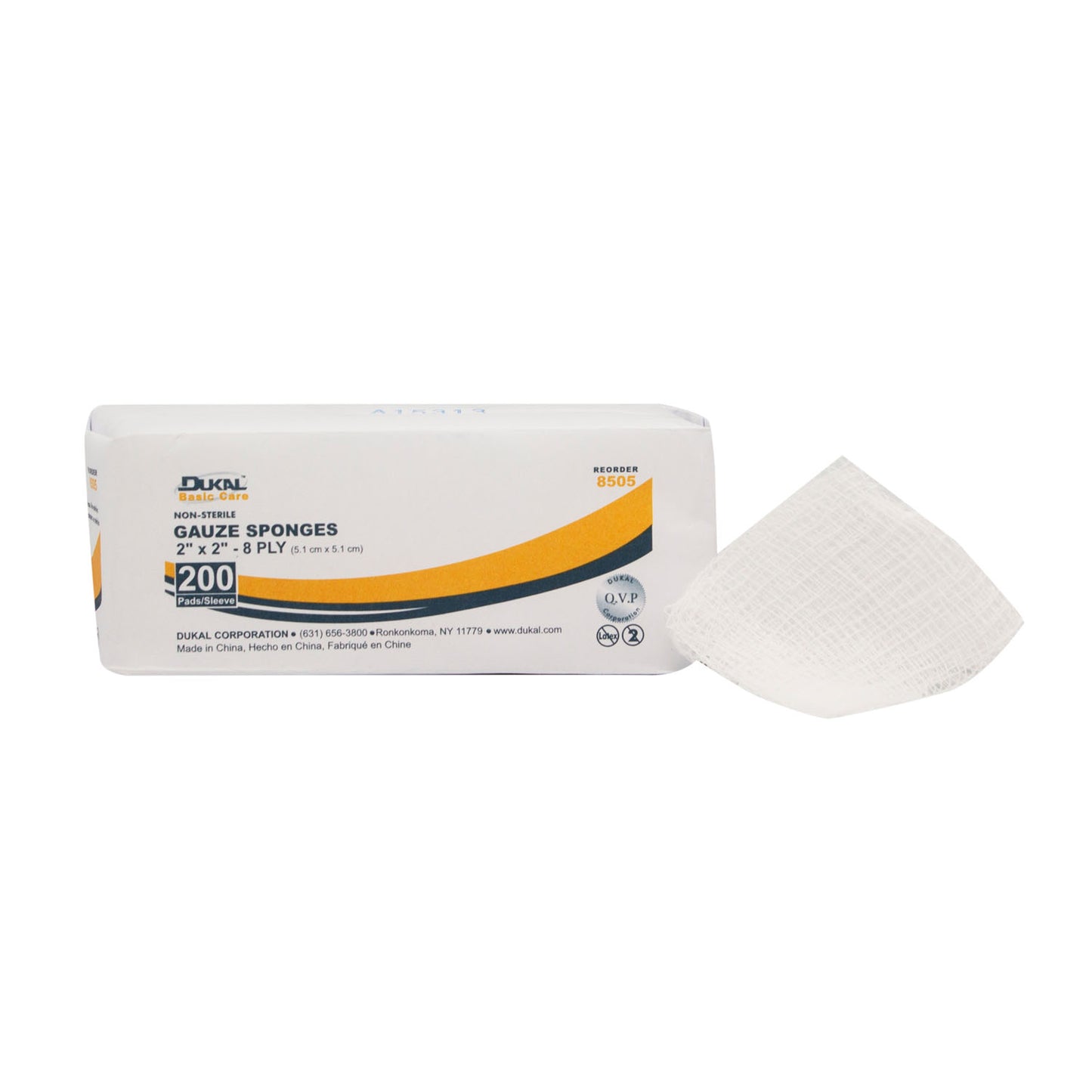 Dukal Basic Gauze Sponges, DUK 8505