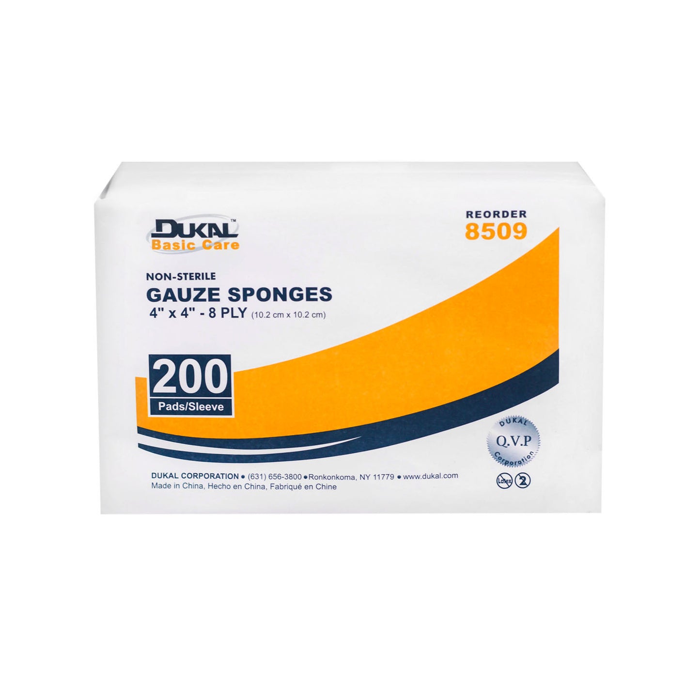 Dukal Basic Gauze Sponges, DUK 8509