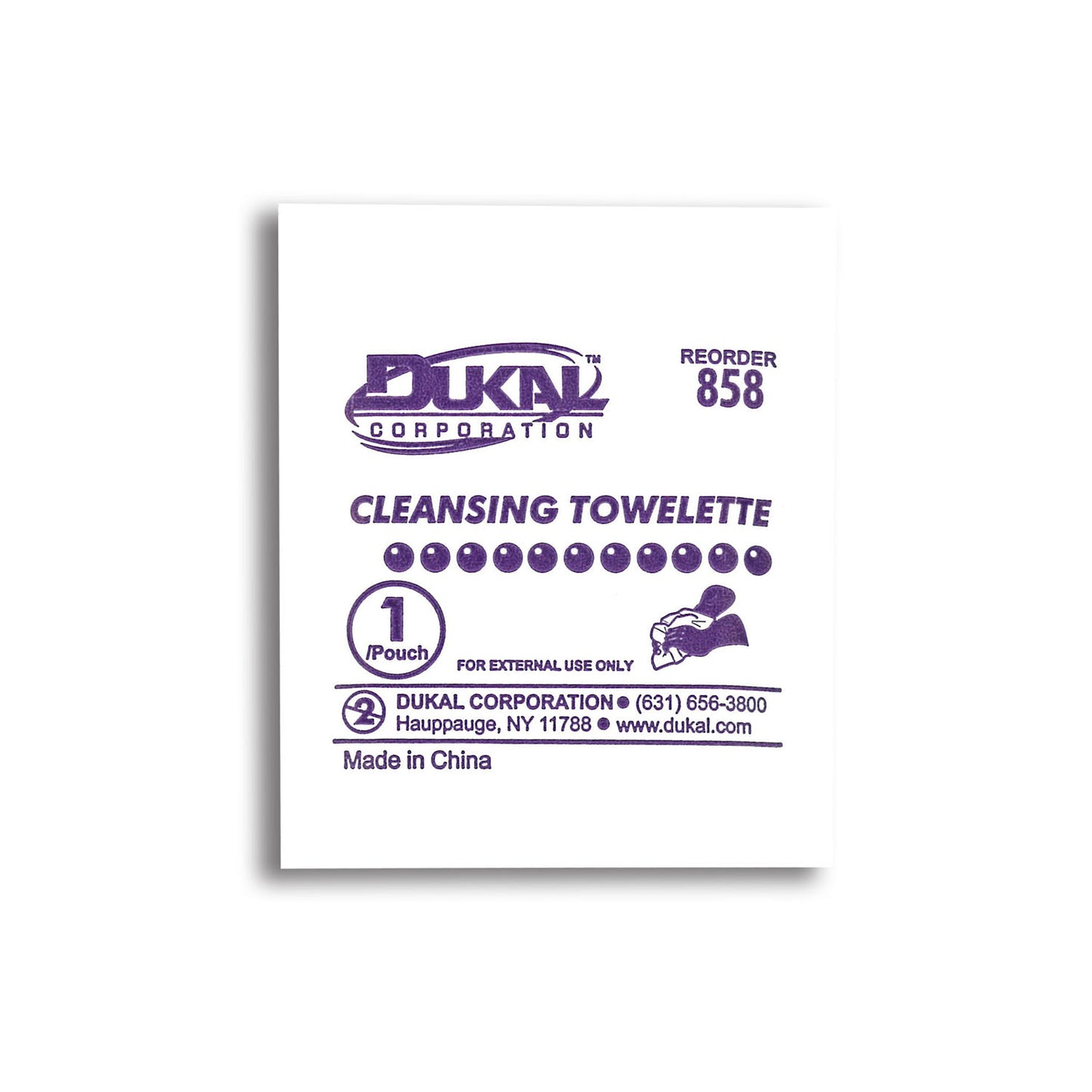 Dukal Cleansing Towelette, DUK 858