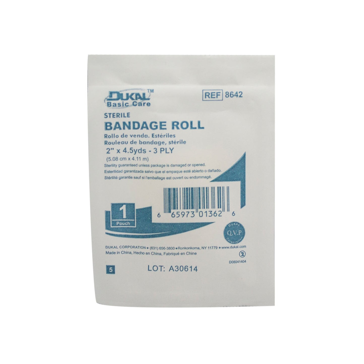 Dukal Basic Care Bandage Roll, DUK 8642