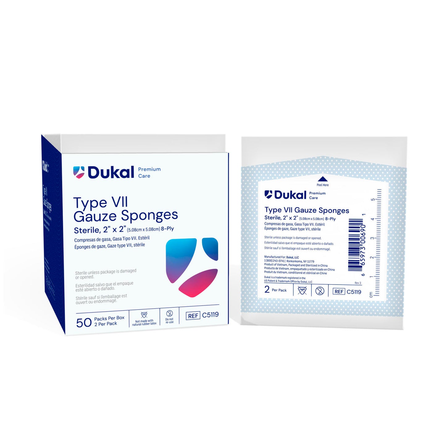 Dukal Caliber™ Gauze Sponges, DUK C5119