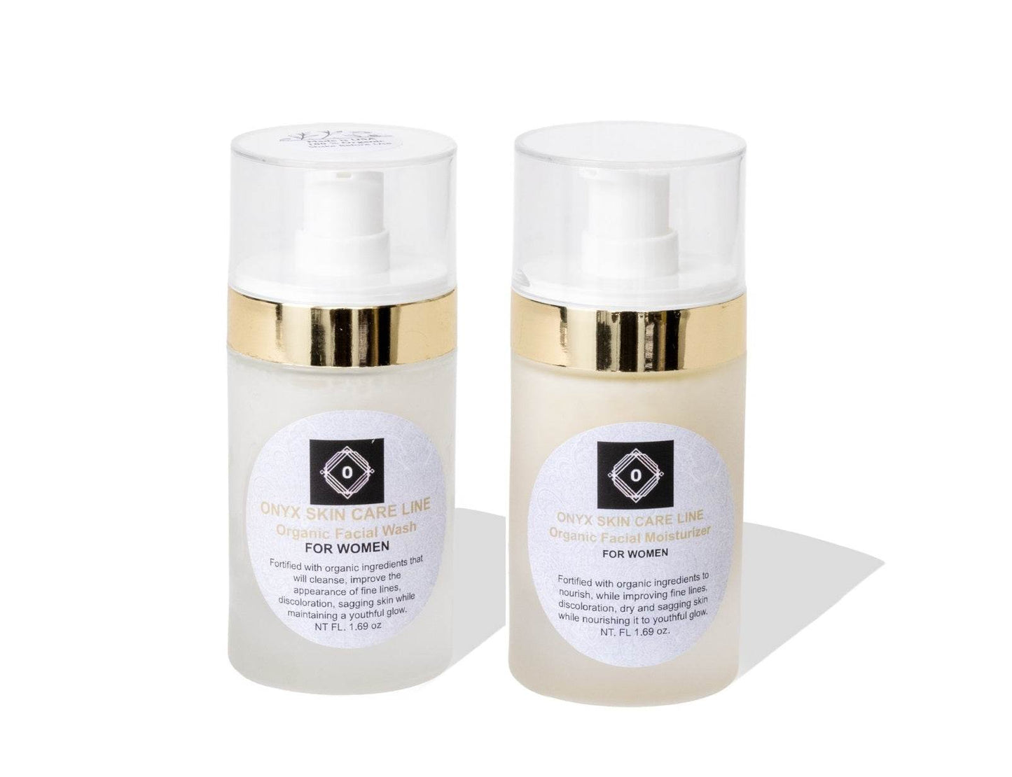 Organic Two-Step Facial Wash & Moisturizer System - for Young Adults/Teens