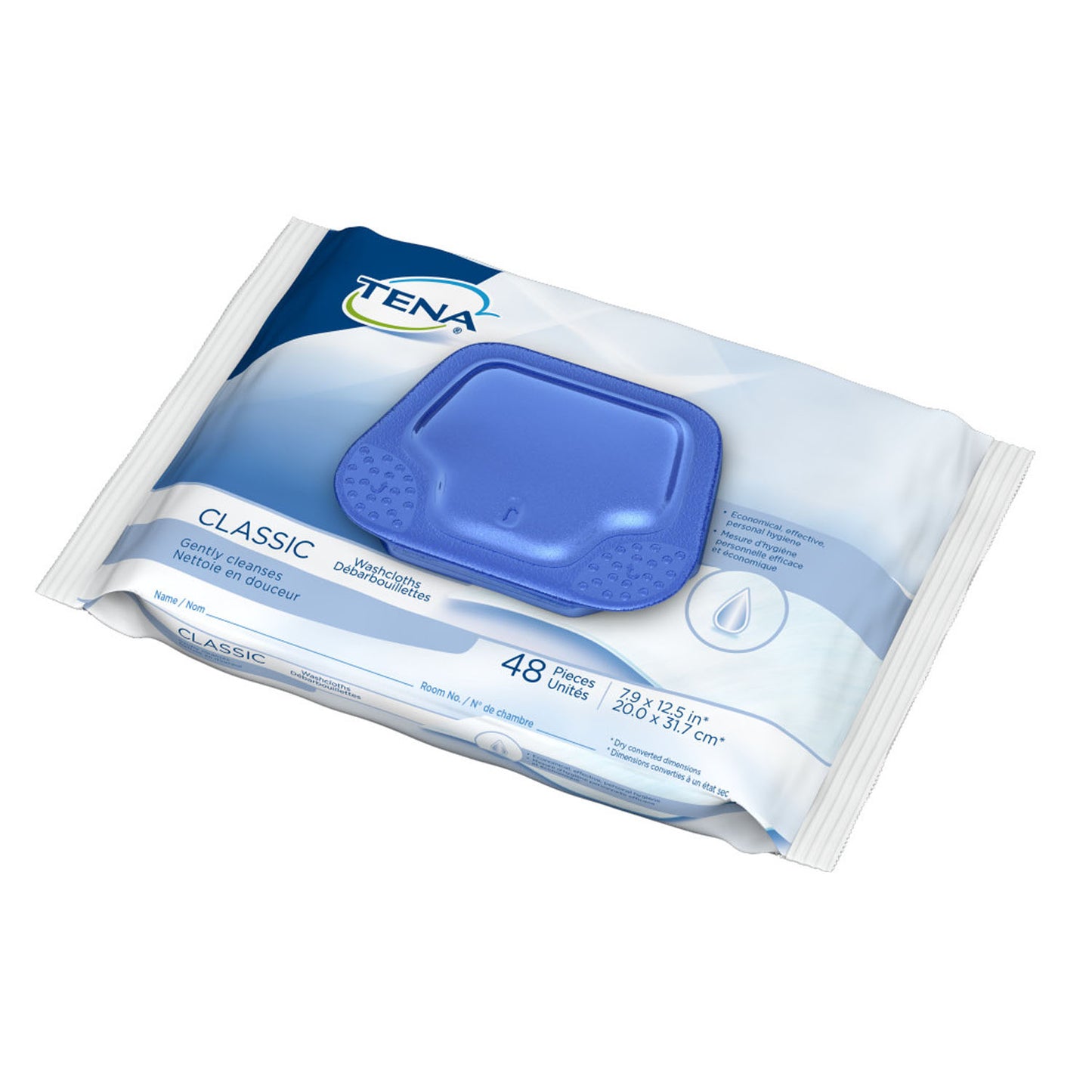 Essity Hms Tena® Classic Washcloths, HMS 65728