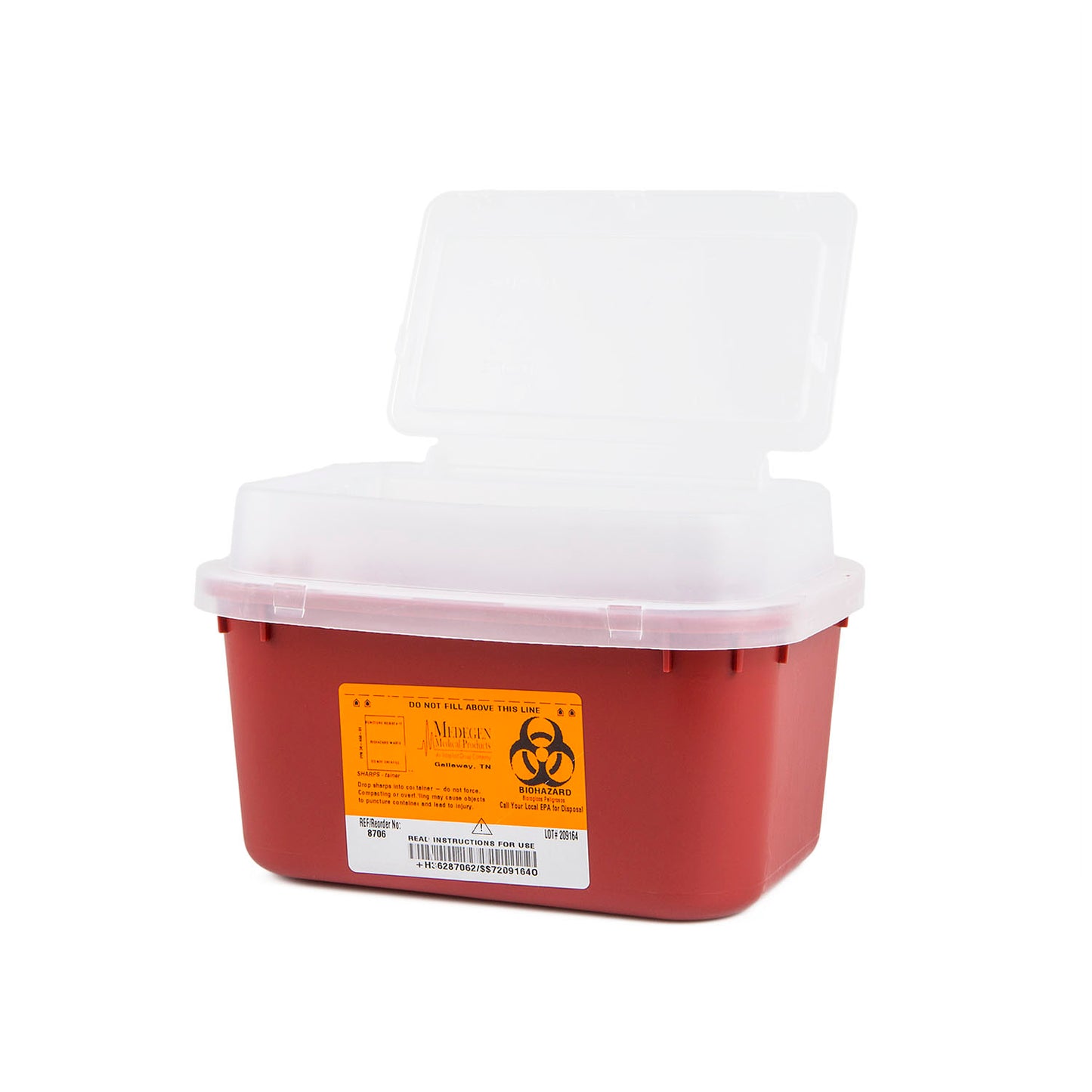 Medegen Stackable Sharps-Container System, MAI 8706