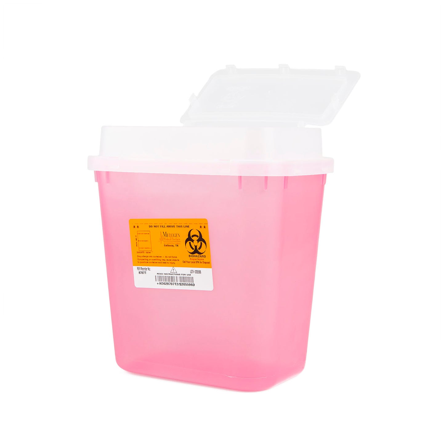 Medegen Stackable Sharps-Container System, MAI 8707T