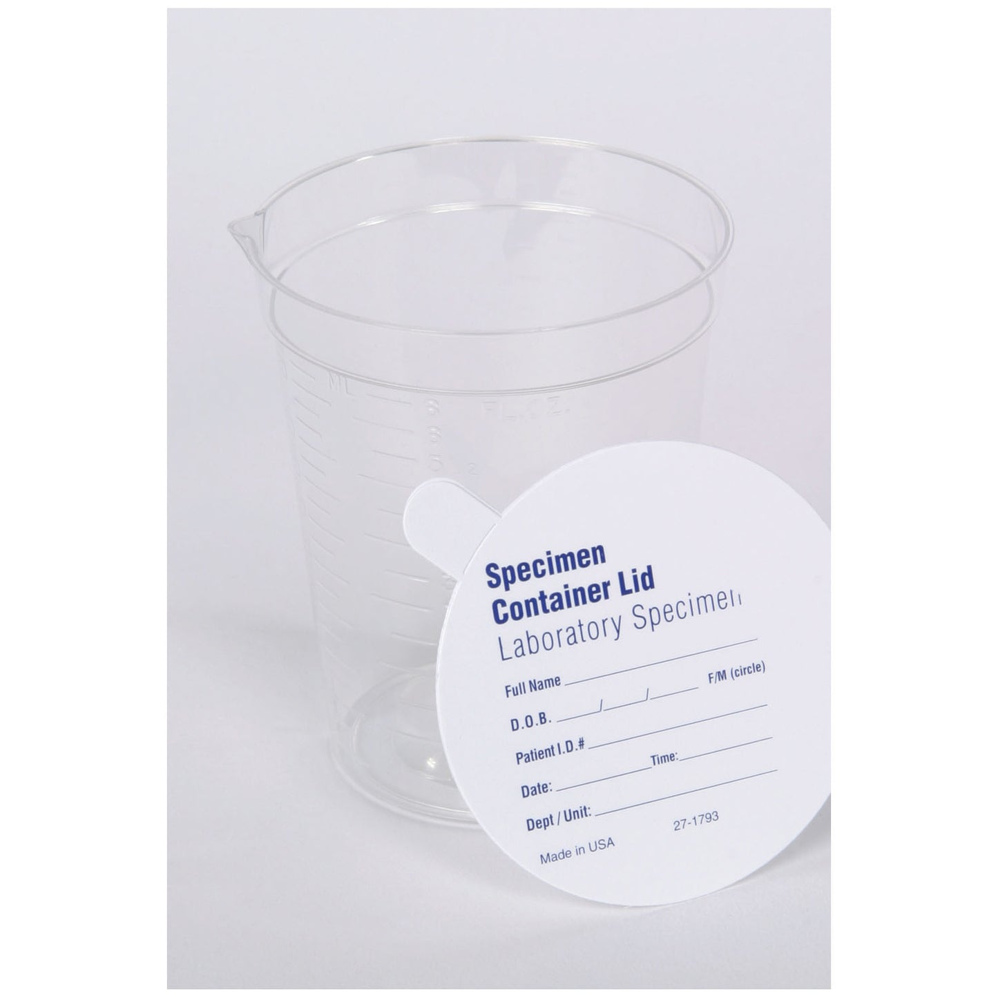 Medegen Gent-L-Kare® Non-Sterile Specimen Containers, MDG 4647