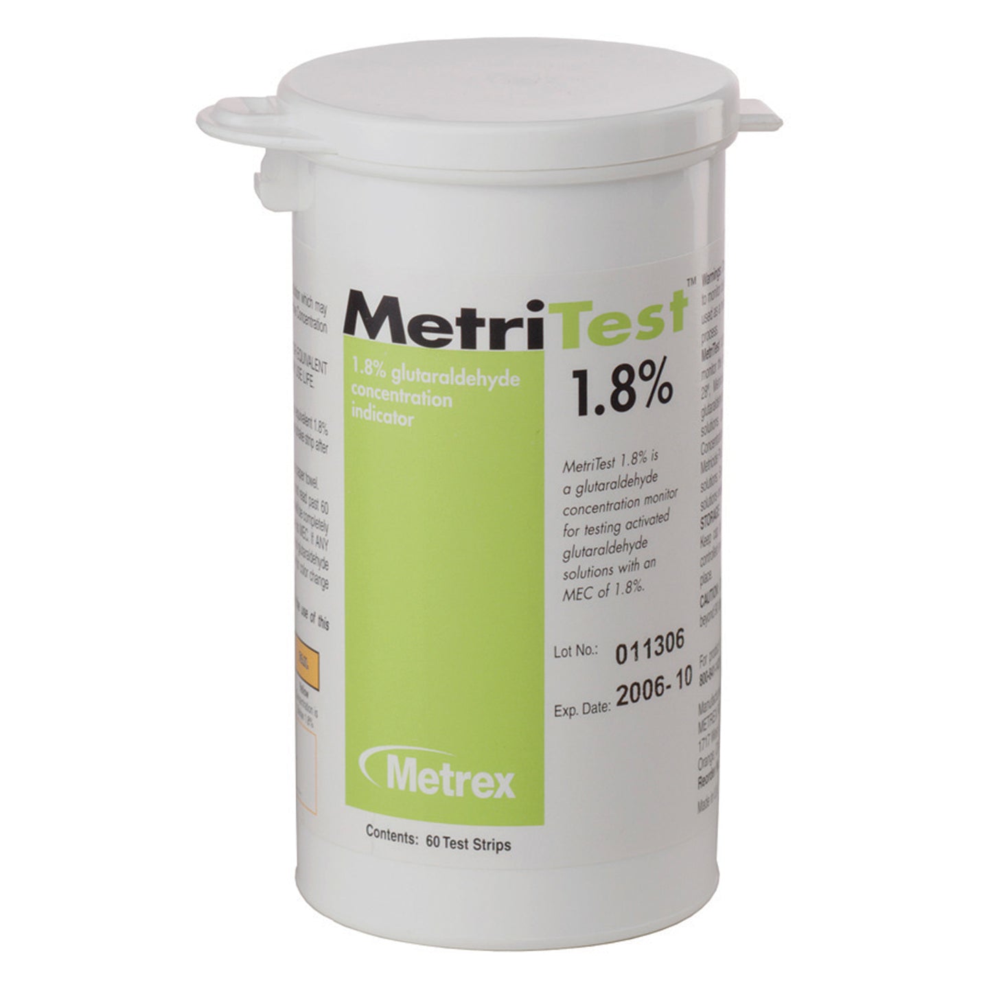 Metrex Metritest™ Glutaraldehyde, MET 10-304
