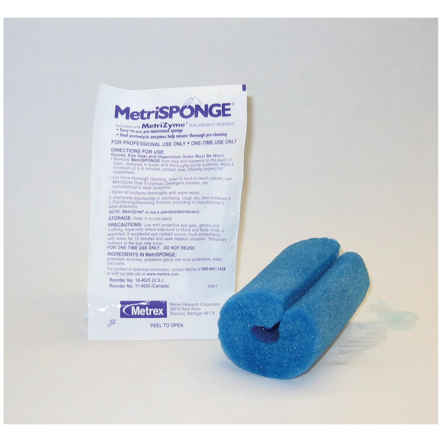 Metrex Metrisponge® Dual Enzymatic Detergent, MET 10-4025