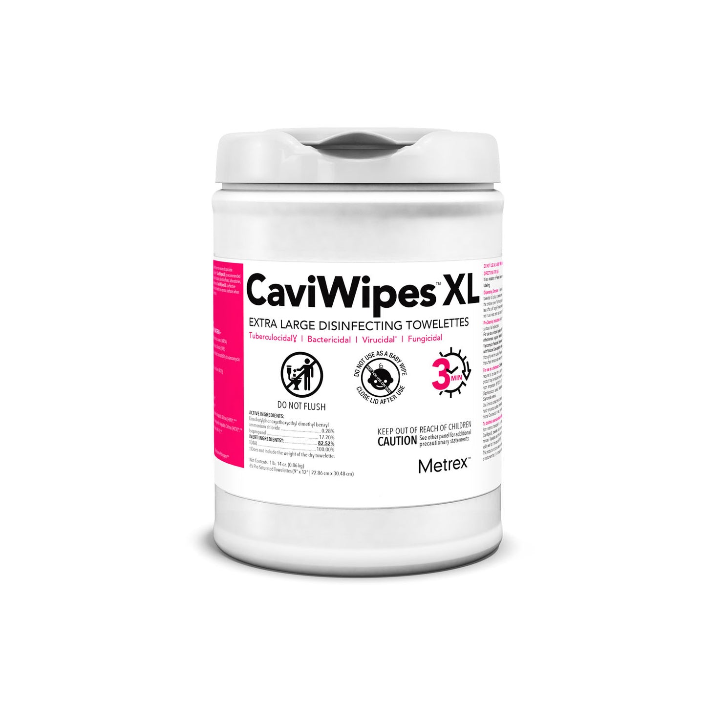 Metrex Caviwipes™ Disinfecting Towelettes, MET 13-1150