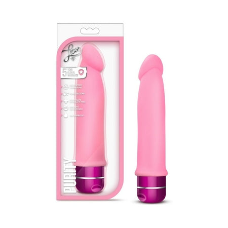 Luxe Purity Silicone Vibrator Pink-0