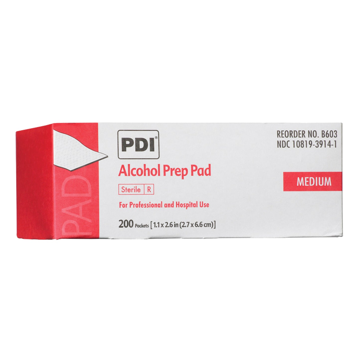Pdi Alcohol Prep Pad, PDI B60307