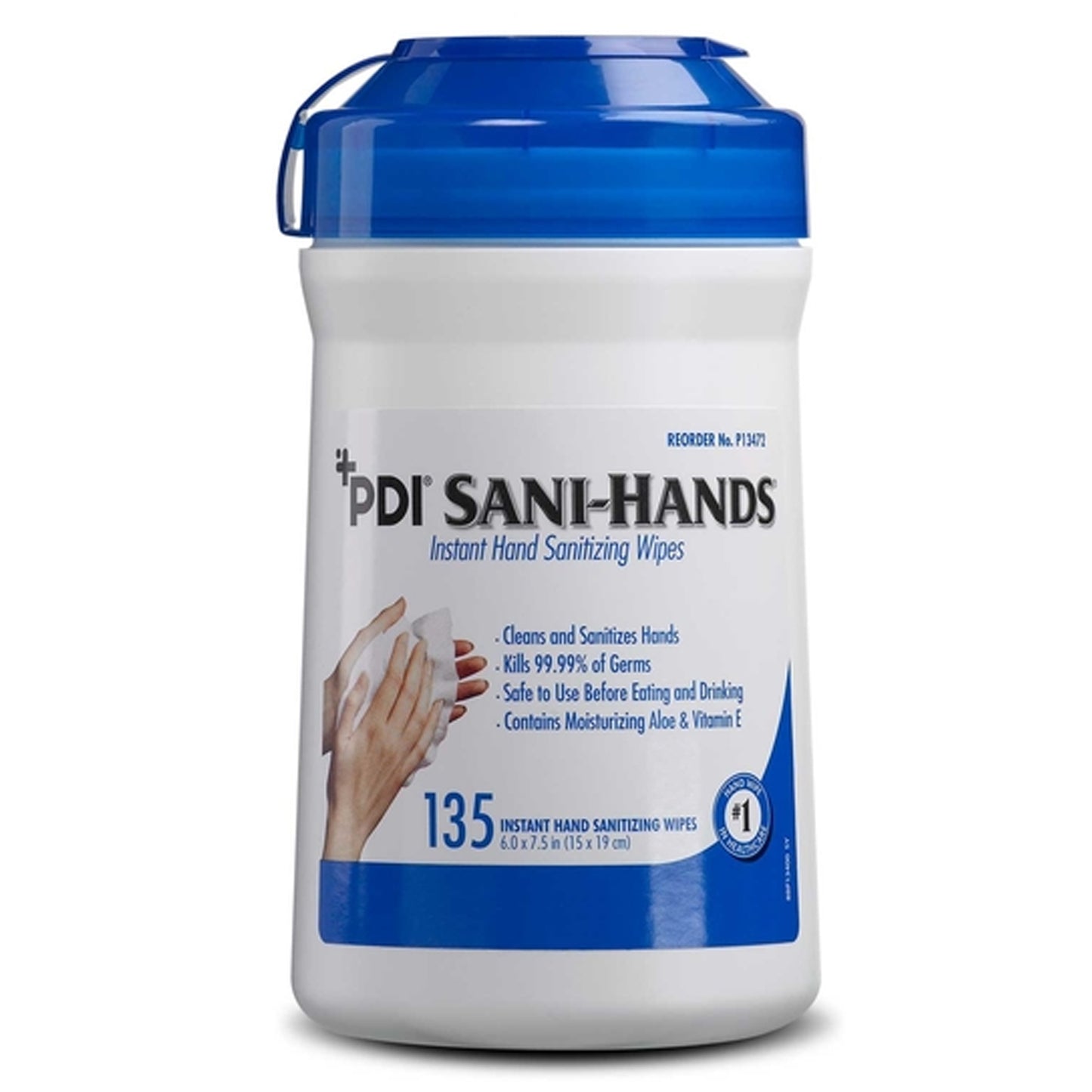 Pdi Sani-Hands® Instant Hand Sanitizing Wipes, PDI P13472