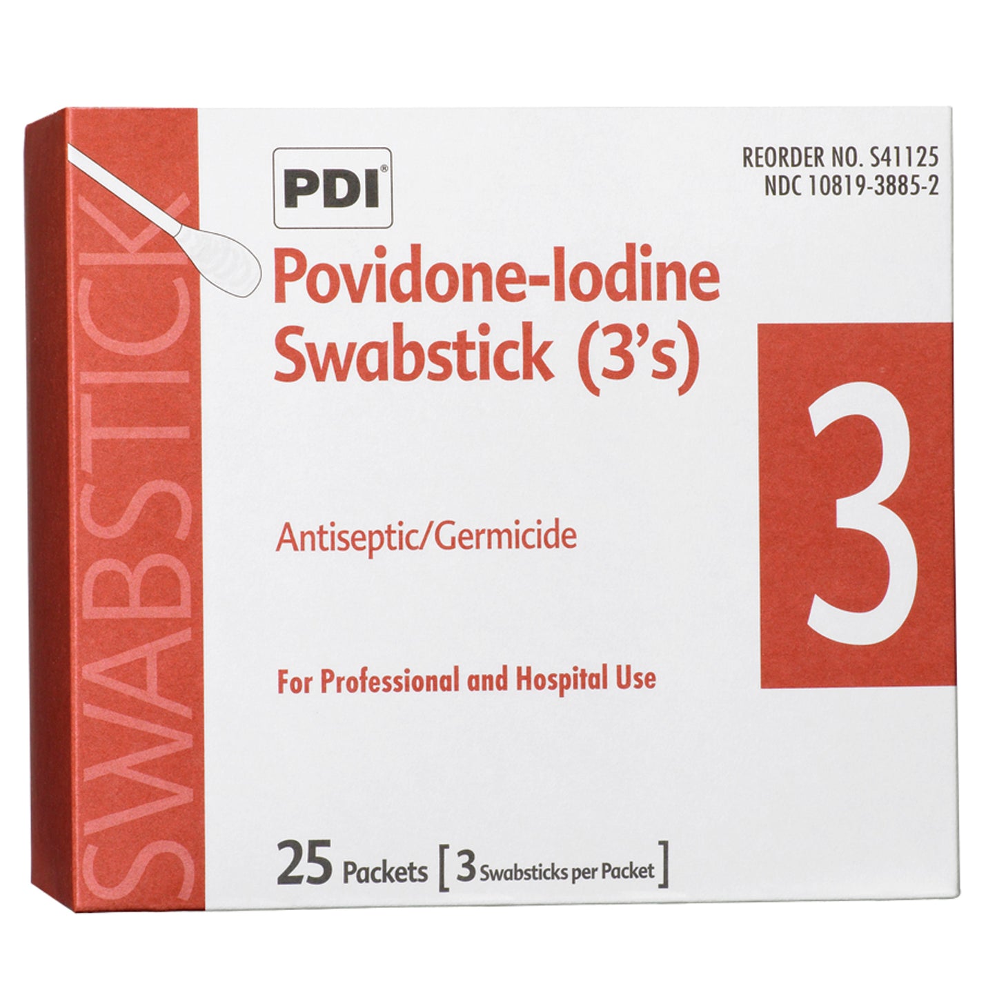 Pdi Pvp Iodine Swabstick, PDI S41125