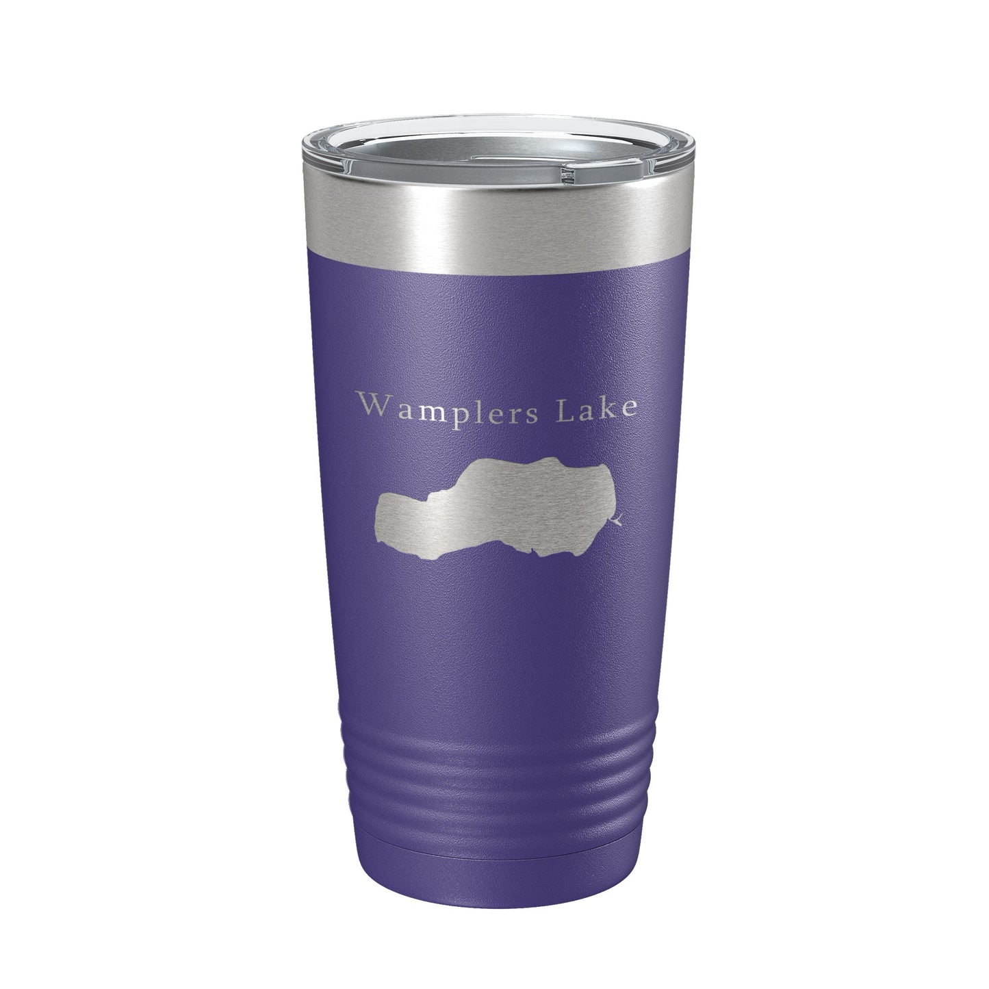 Wamplers Lake Map Tumbler Travel Mug Insulated Laser Engraved Coffee Cup Michigan 20 oz-15