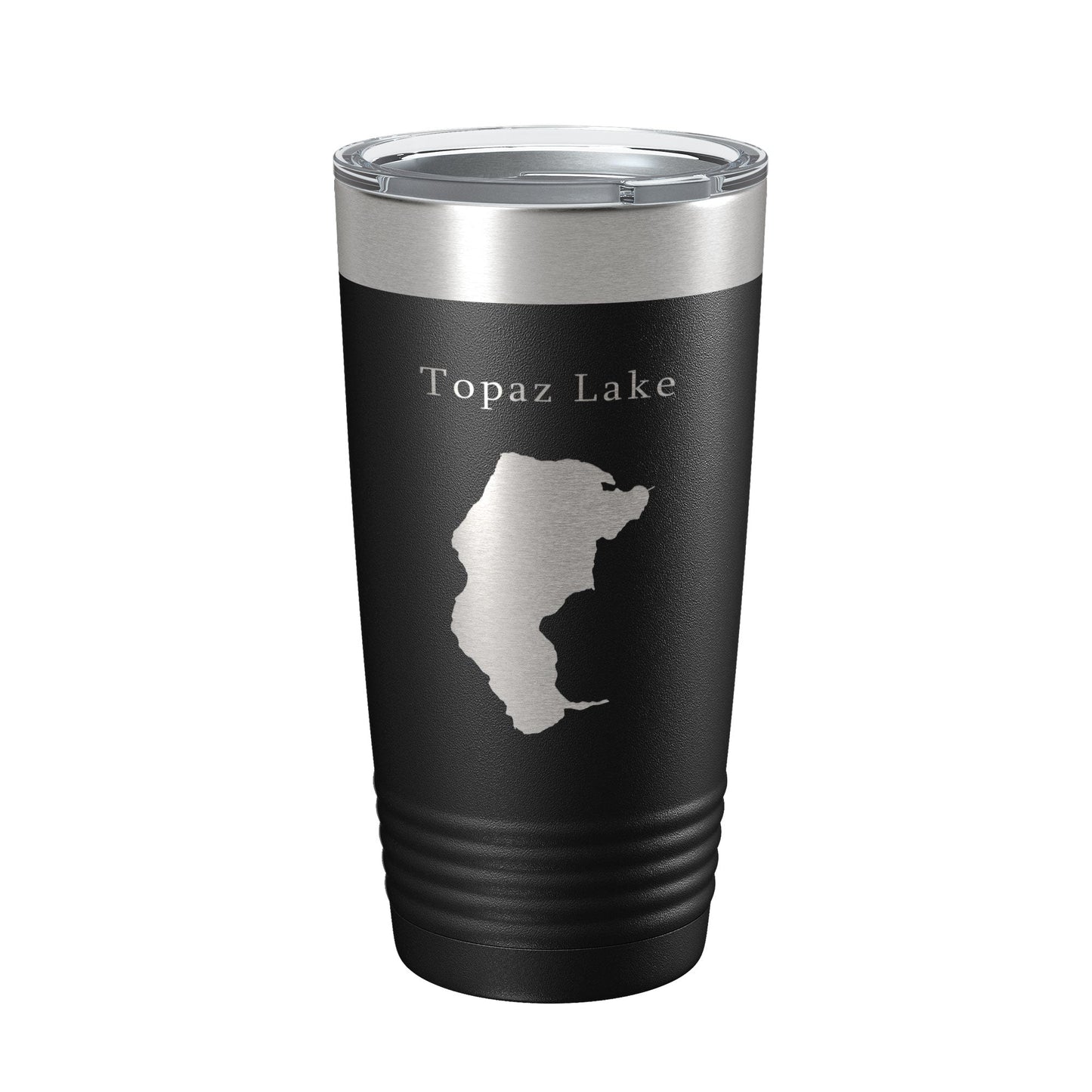 Topaz Lake Map Tumbler Travel Mug Insulated Laser Engraved Coffee Cup California Nevada 20 oz-5
