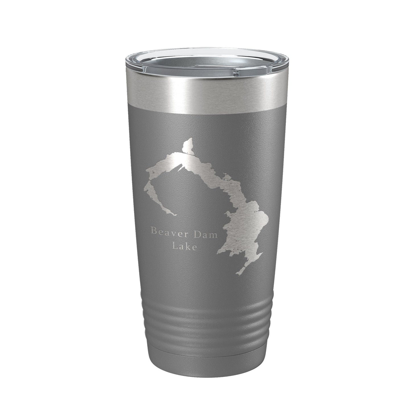 Beaver Dam Lake Map Tumbler Travel Mug Insulated Laser Engraved Coffee Cup Wisconsin 20 oz-16