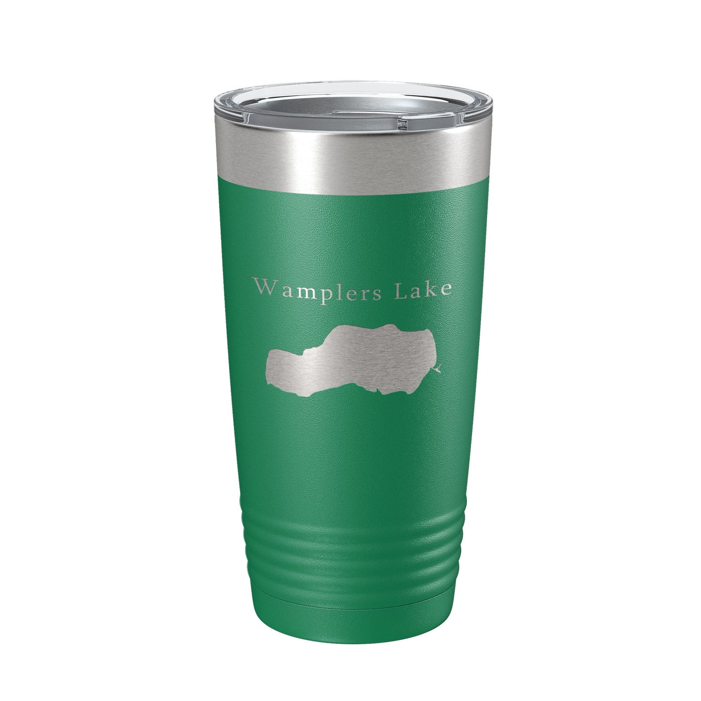 Wamplers Lake Map Tumbler Travel Mug Insulated Laser Engraved Coffee Cup Michigan 20 oz-9