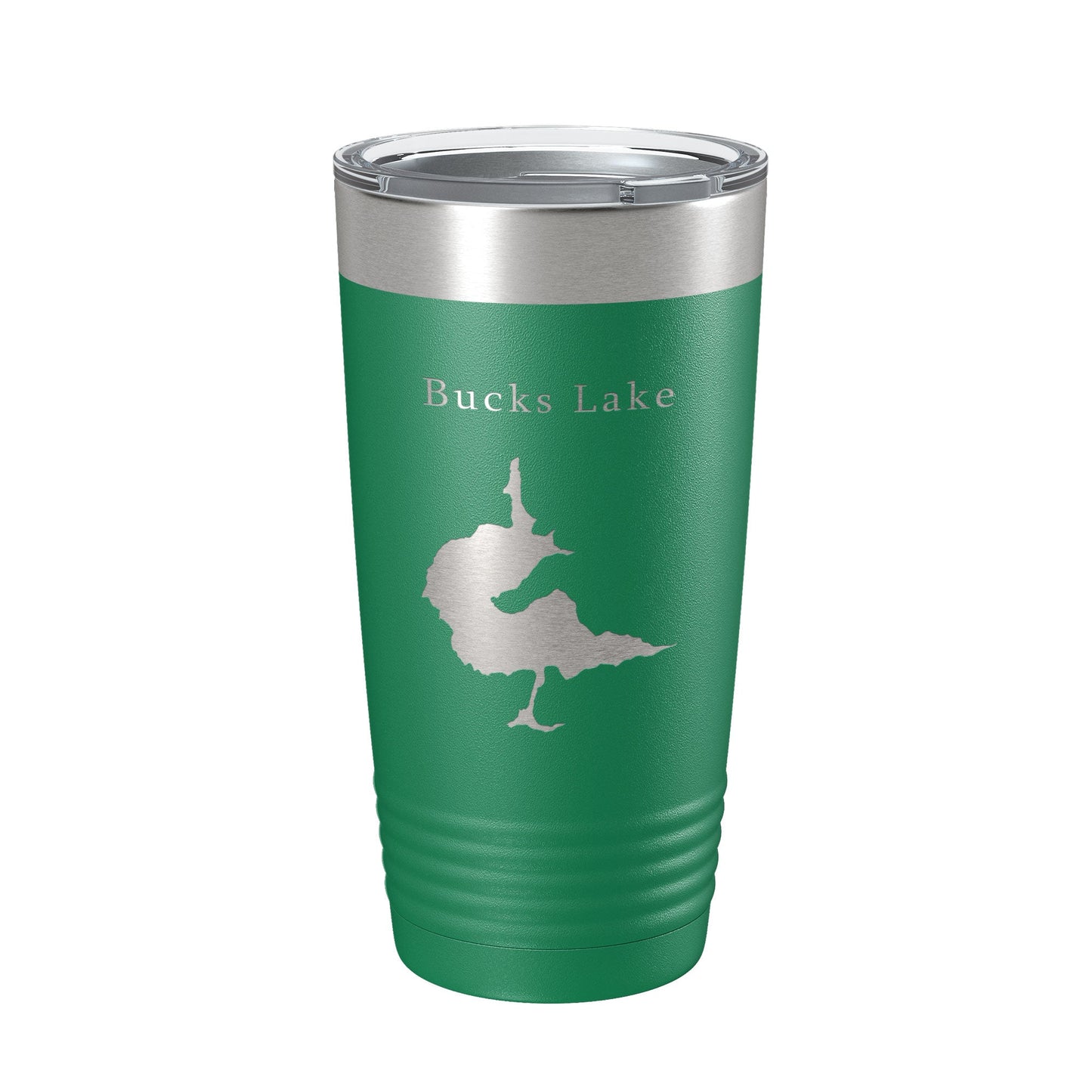 Bucks Lake Map Tumbler Travel Mug Insulated Laser Engraved Coffee Cup California 20 oz-9