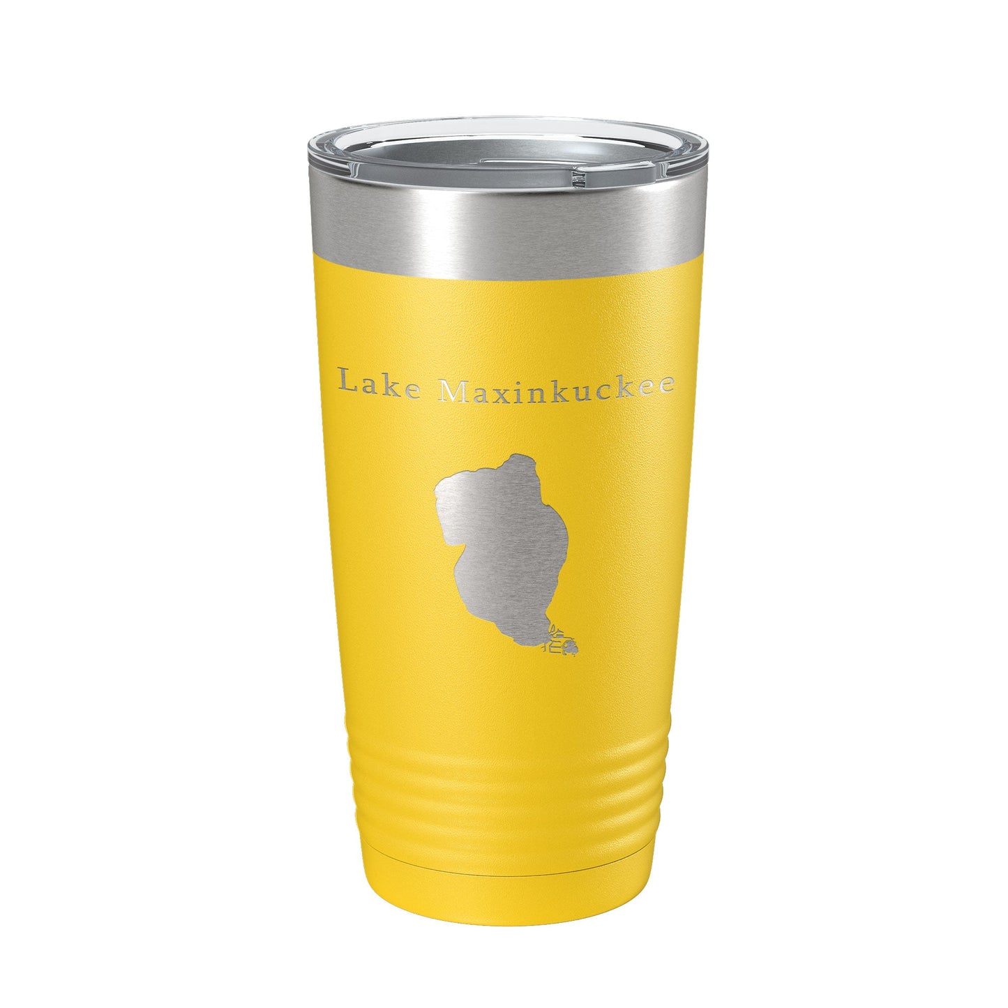 Lake Maxinkuckee Map Tumbler Travel Mug Insulated Laser Engraved Coffee Cup Indiana 20 oz-19