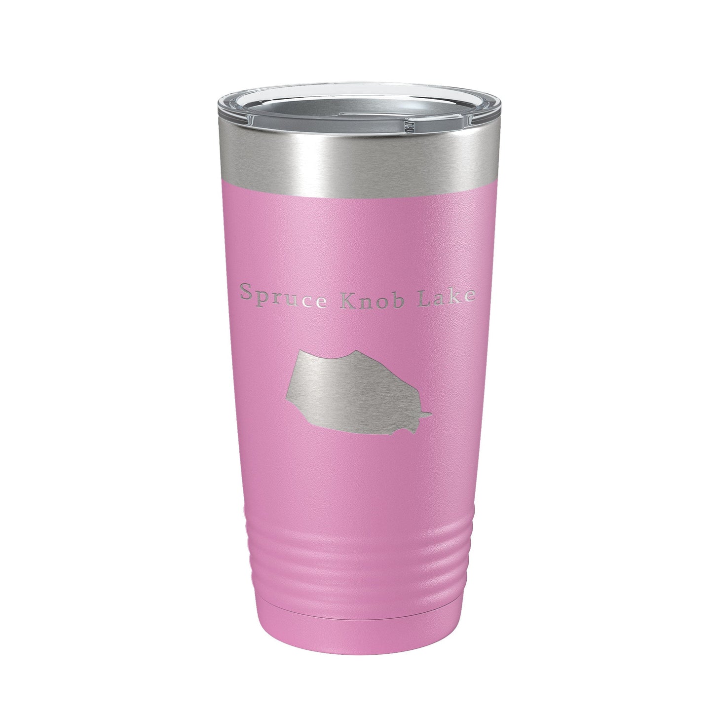 Spruce Knob Lake Map Tumbler Travel Mug Insulated Laser Engraved Coffee Cup West Virginia 20 oz-14