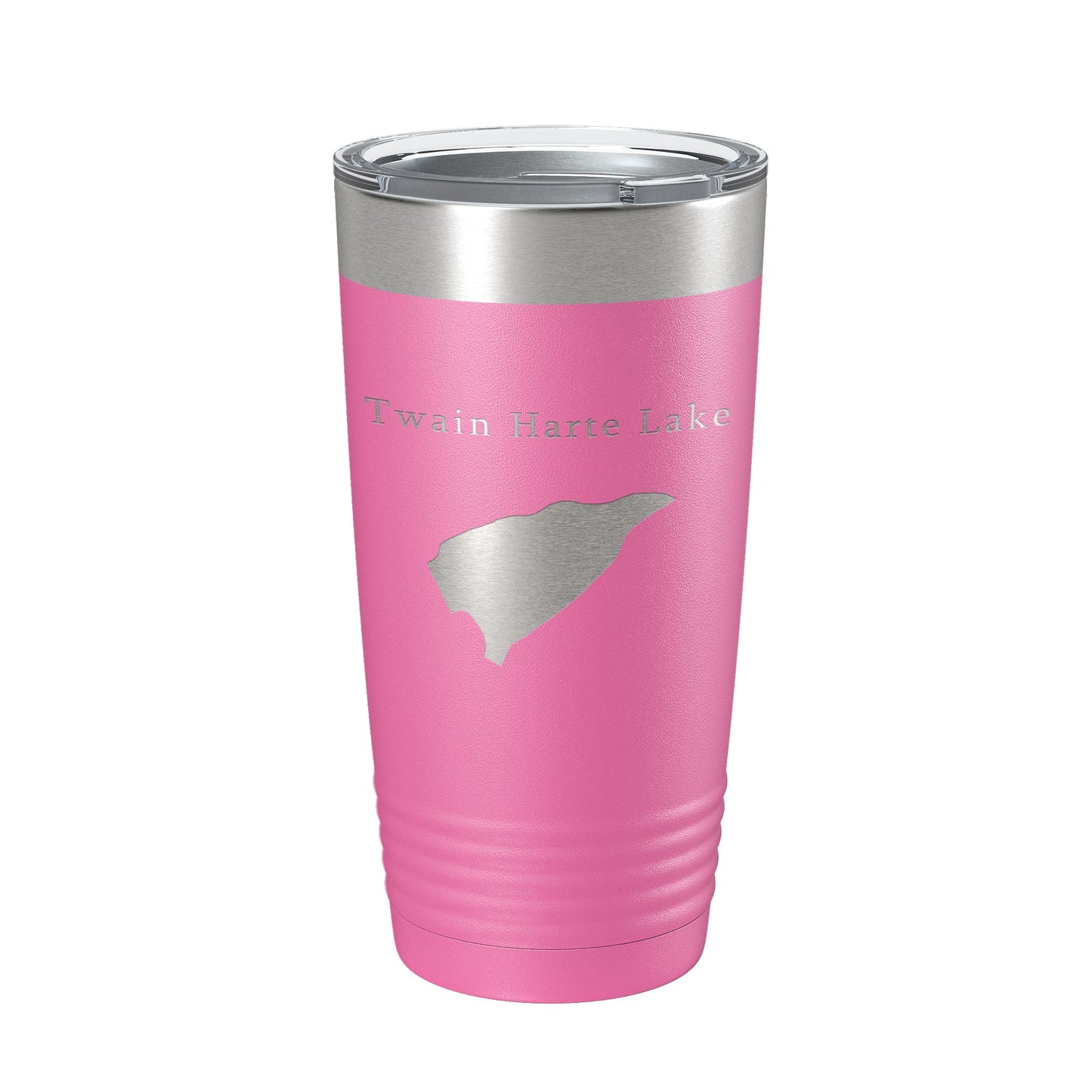 Twain Harte Lake Map Tumbler Travel Mug Insulated Laser Engraved Coffee Cup California 20 oz-11