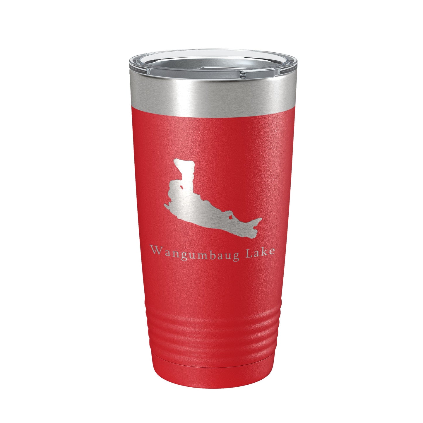 Wangumbaug Lake Map Tumbler Travel Mug Insulated Laser Engraved Coffee Cup Connecticut 20 oz-10