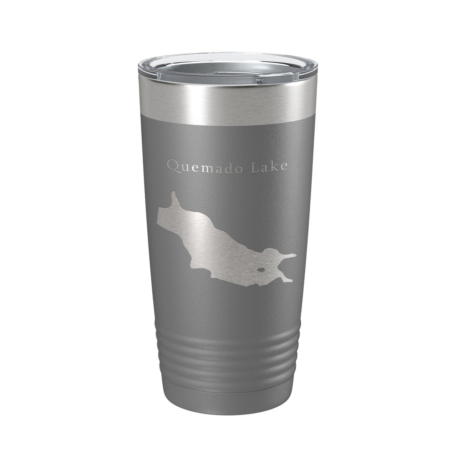 Quemado Lake Map Tumbler Travel Mug Insulated Laser Engraved Coffee Cup New Mexico 20 oz-16