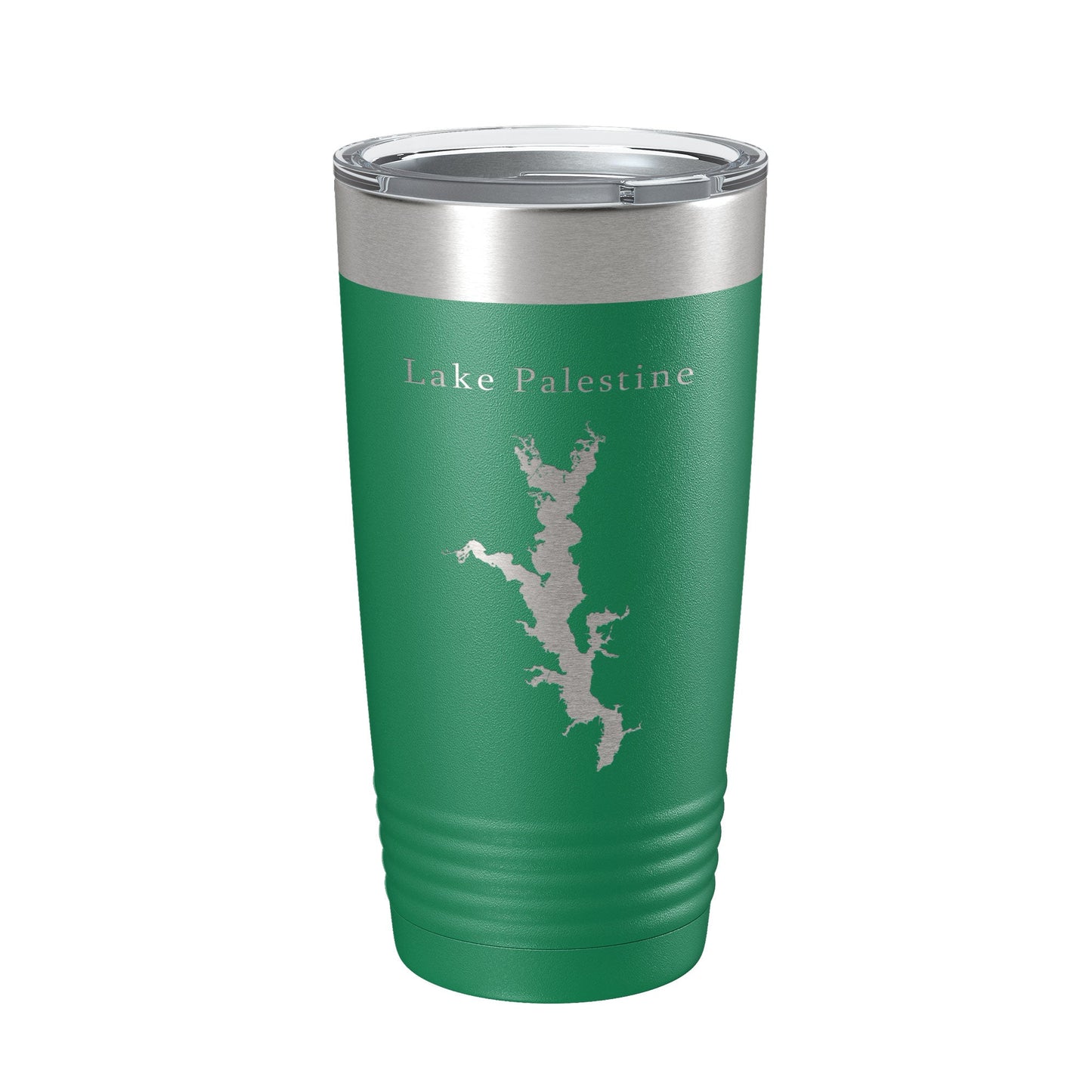 Lake Palestine Map Tumbler Travel Mug Insulated Laser Engraved Coffee Cup Texas 20 oz-9