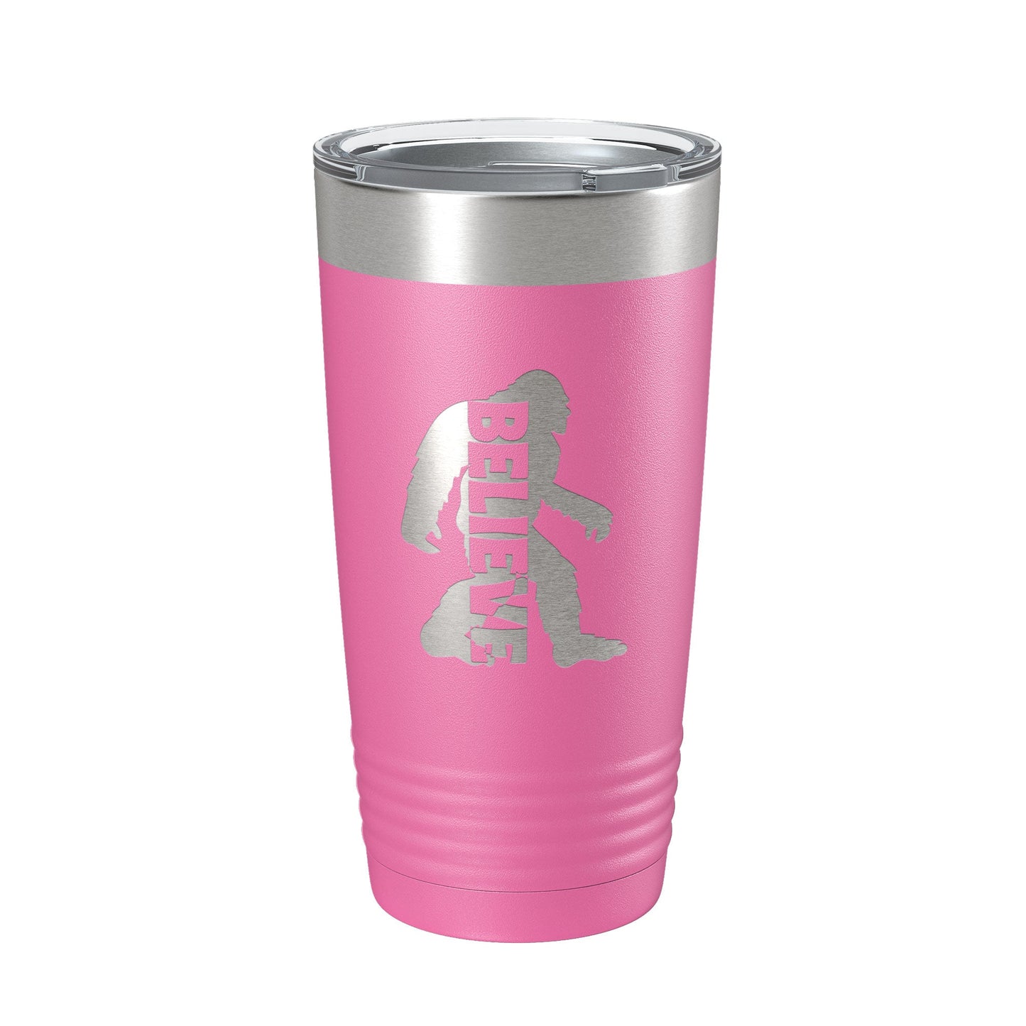 Bigfoot Tumbler I Believe Travel Mug Sasquatch Outdoorsman Camping Gift Insulated Laser Engraved Coffee Cup 20 oz-11