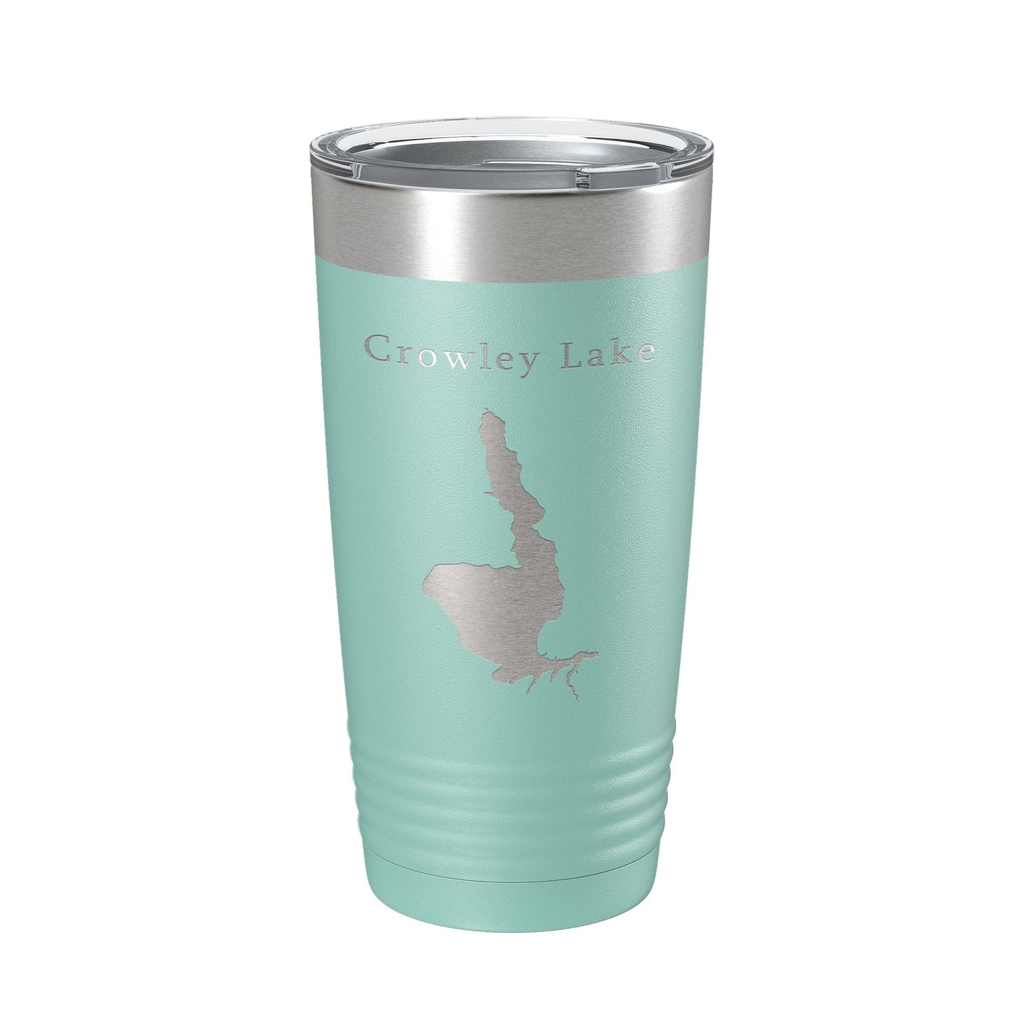 Crowley Lake Map Tumbler Travel Mug Insulated Laser Engraved Coffee Cup California 20 oz-12