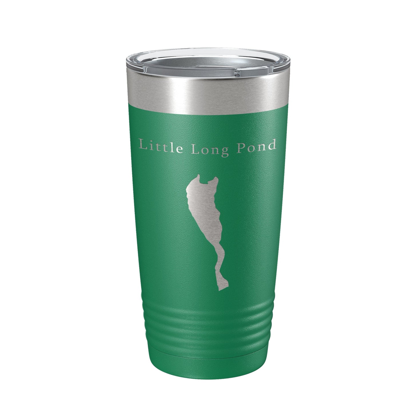 Little Long Pond Tumbler Lake Map Travel Mug Insulated Laser Engraved Coffee Cup Acadia Maine 20 oz-9