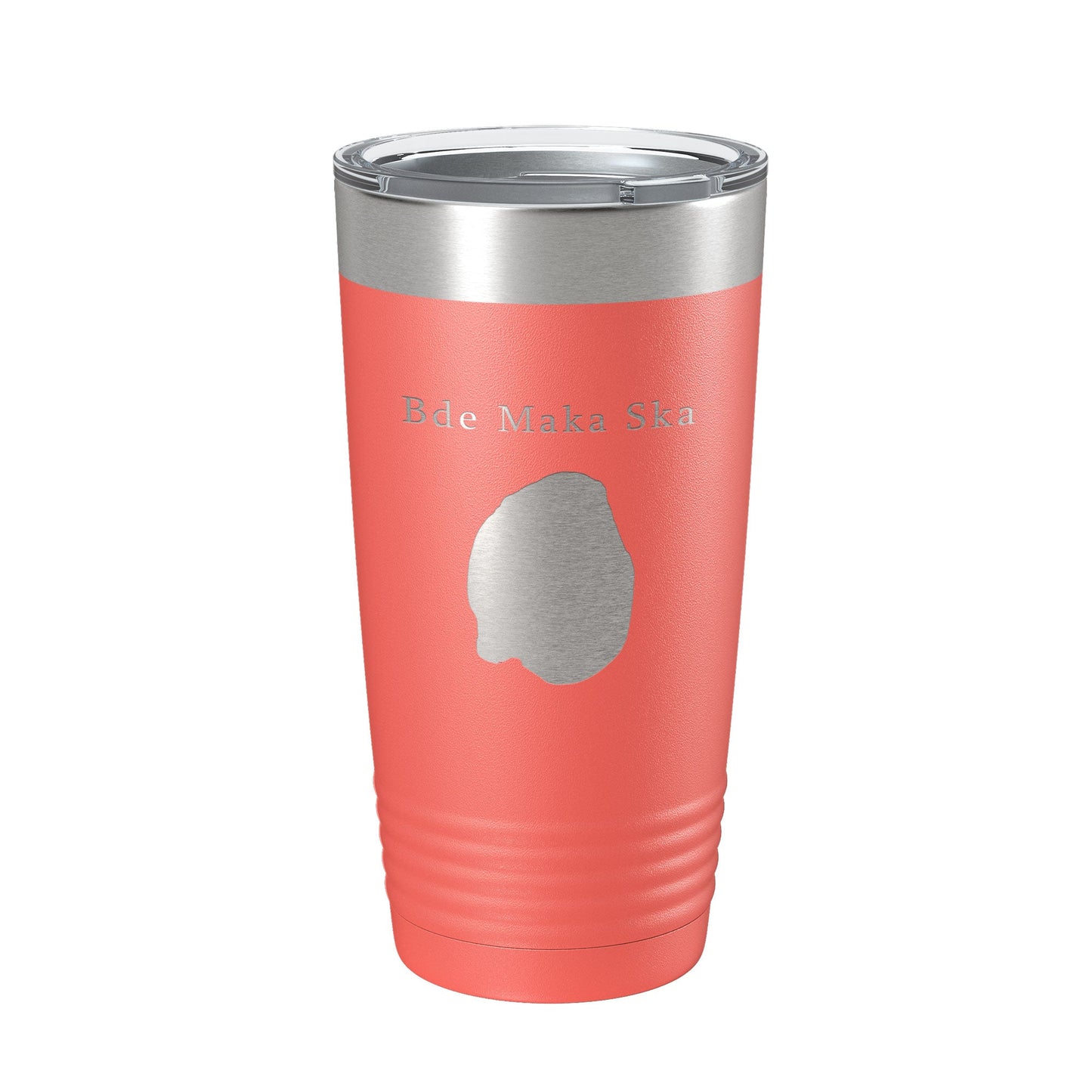 Bde Maka Ska Tumbler Lake Map Travel Mug Insulated Laser Engraved Coffee Cup Minnesota 20 oz-20