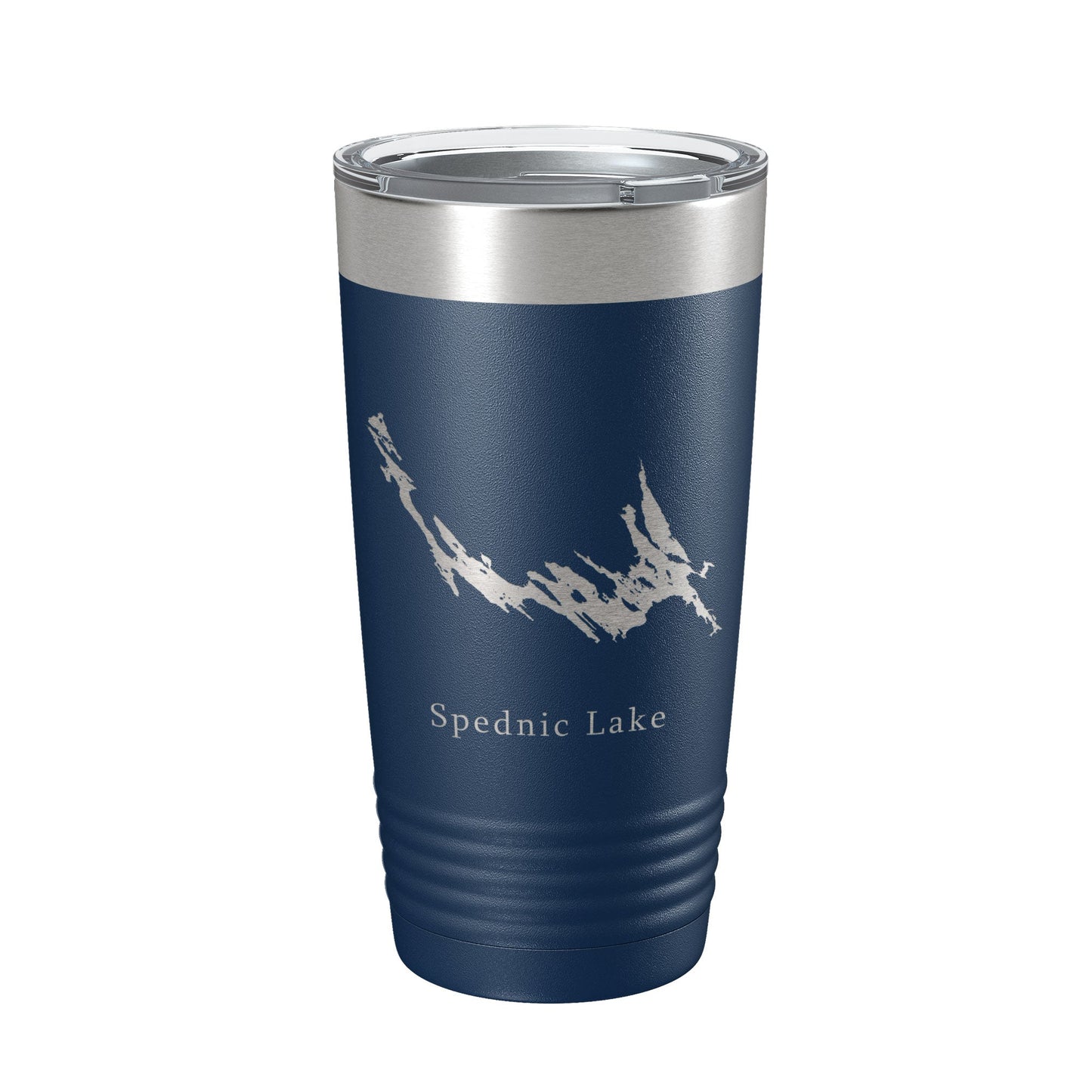 Spednic Lake Lac Map Tumbler Travel Mug Insulated Laser Engraved Coffee Cup Maine Canada 20 oz-8