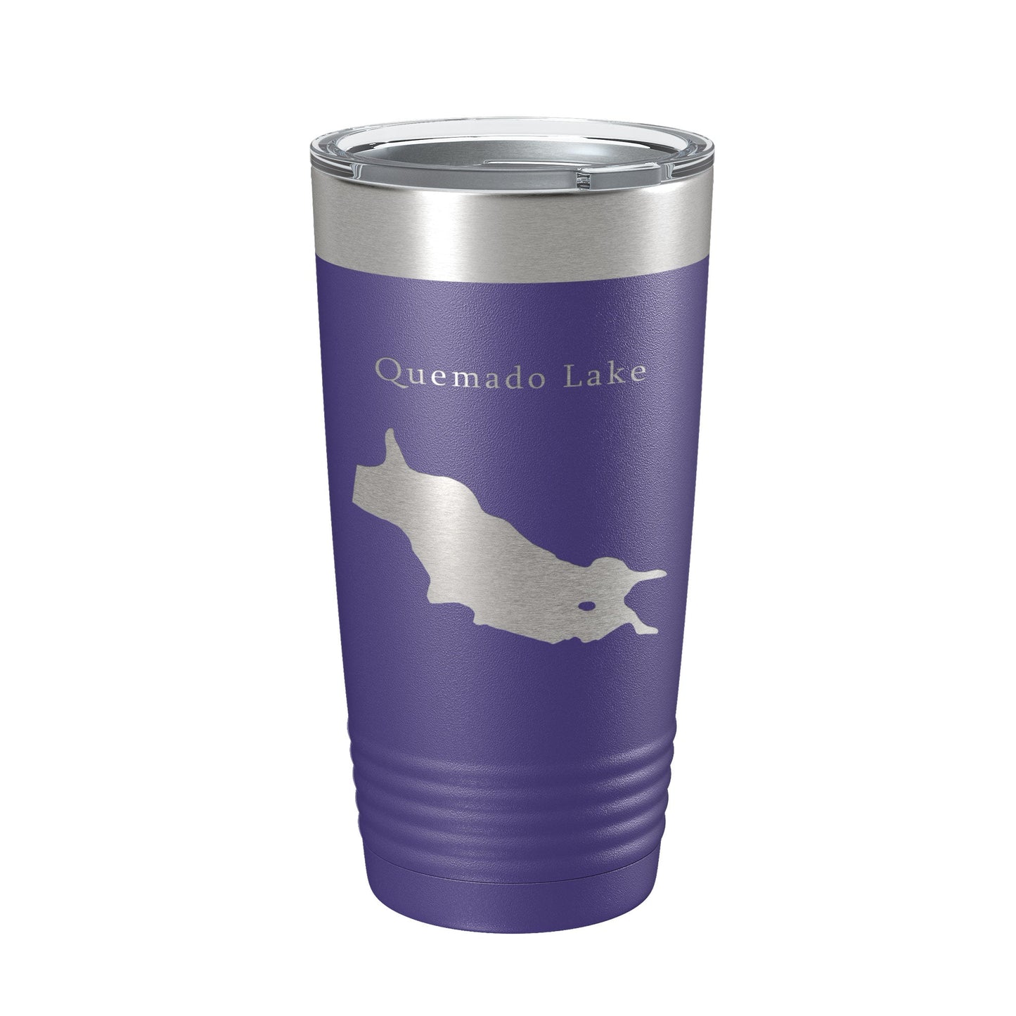 Quemado Lake Map Tumbler Travel Mug Insulated Laser Engraved Coffee Cup New Mexico 20 oz-15