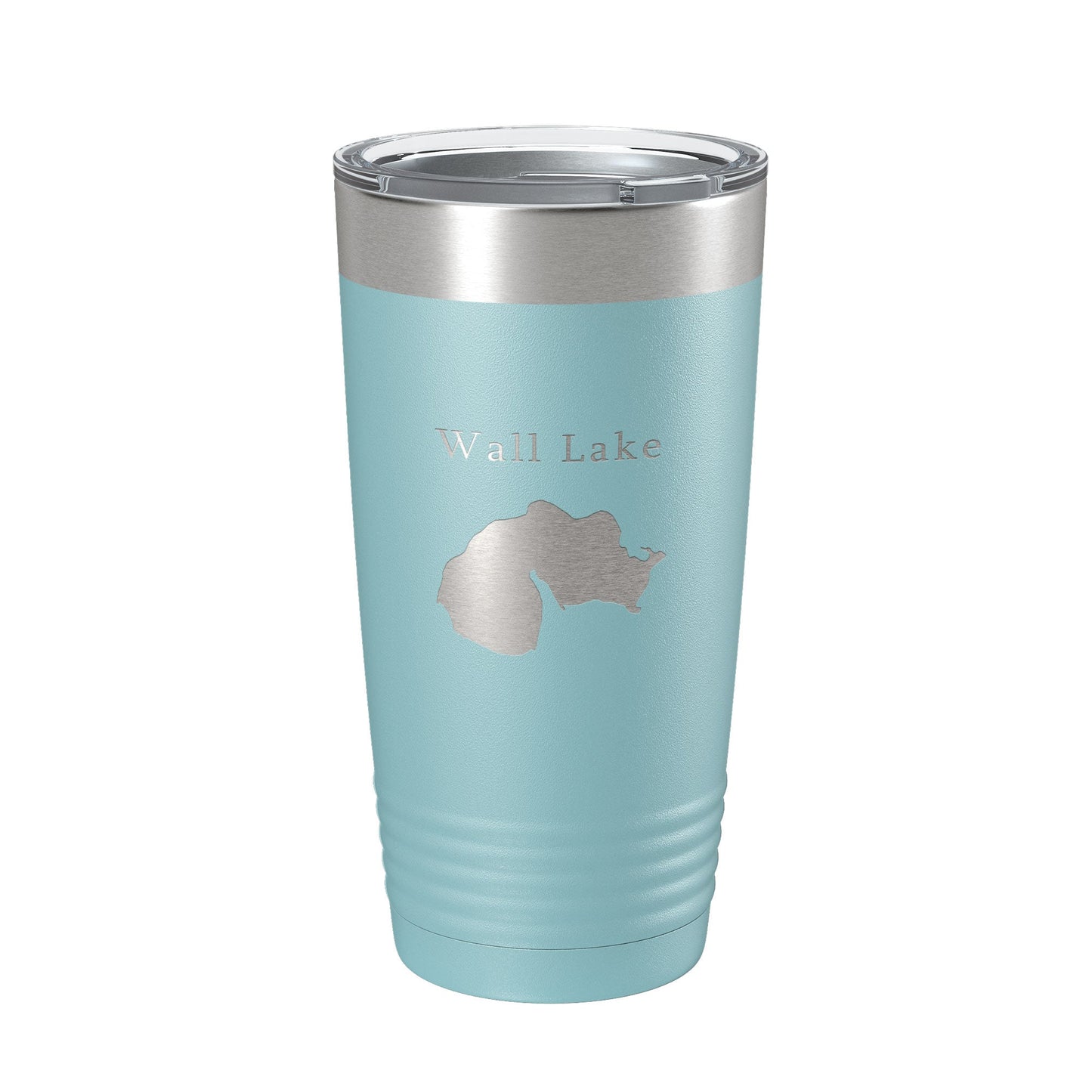 Wall Lake Map Tumbler Travel Mug Insulated Laser Engraved Coffee Cup Michigan 20 oz-13