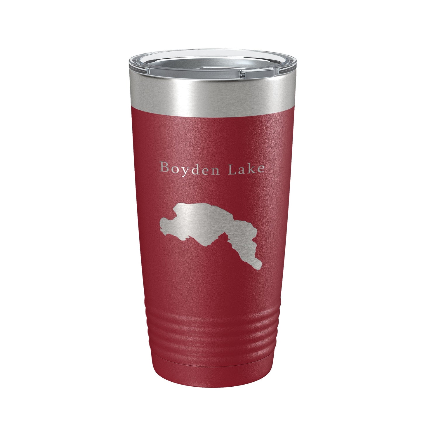 Boyden Lake Map Tumbler Travel Mug Insulated Laser Engraved Coffee Cup Maine 20 oz-18
