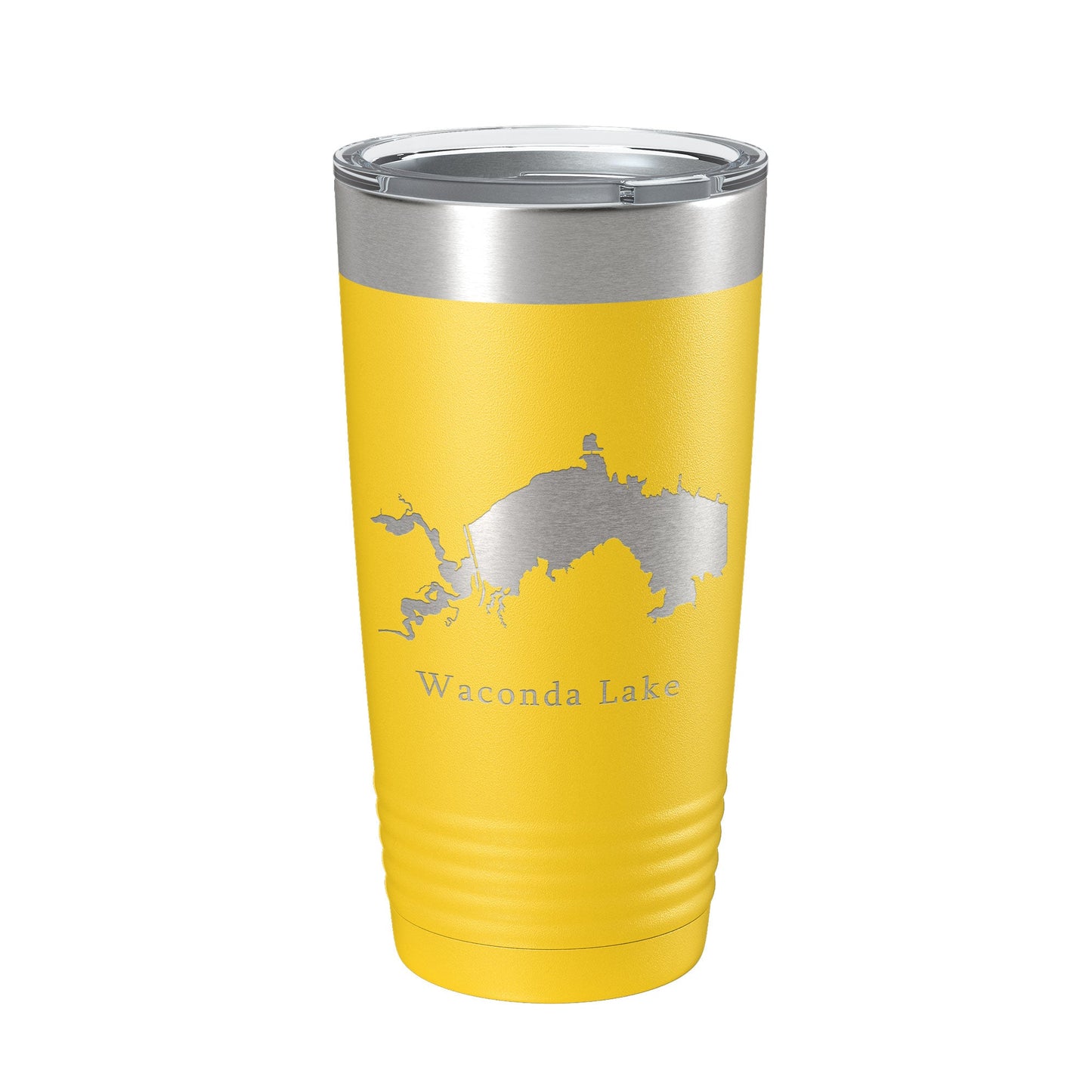 Waconda Lake Map Tumbler Travel Mug Insulated Laser Engraved Coffee Cup Kansas 20 oz-19