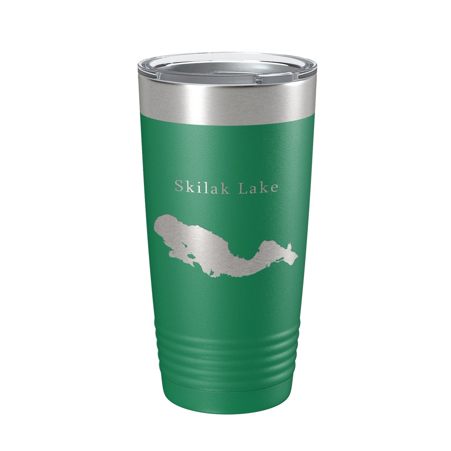 Skilak Lake Map Tumbler Travel Mug Insulated Laser Engraved Coffee Cup Alaska 20 oz-9