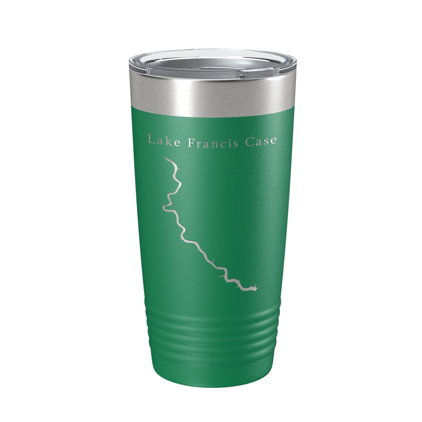 Lake Francis Case Map Tumbler Travel Mug Insulated Laser Engraved Coffee Cup South Dakota 20 oz-9