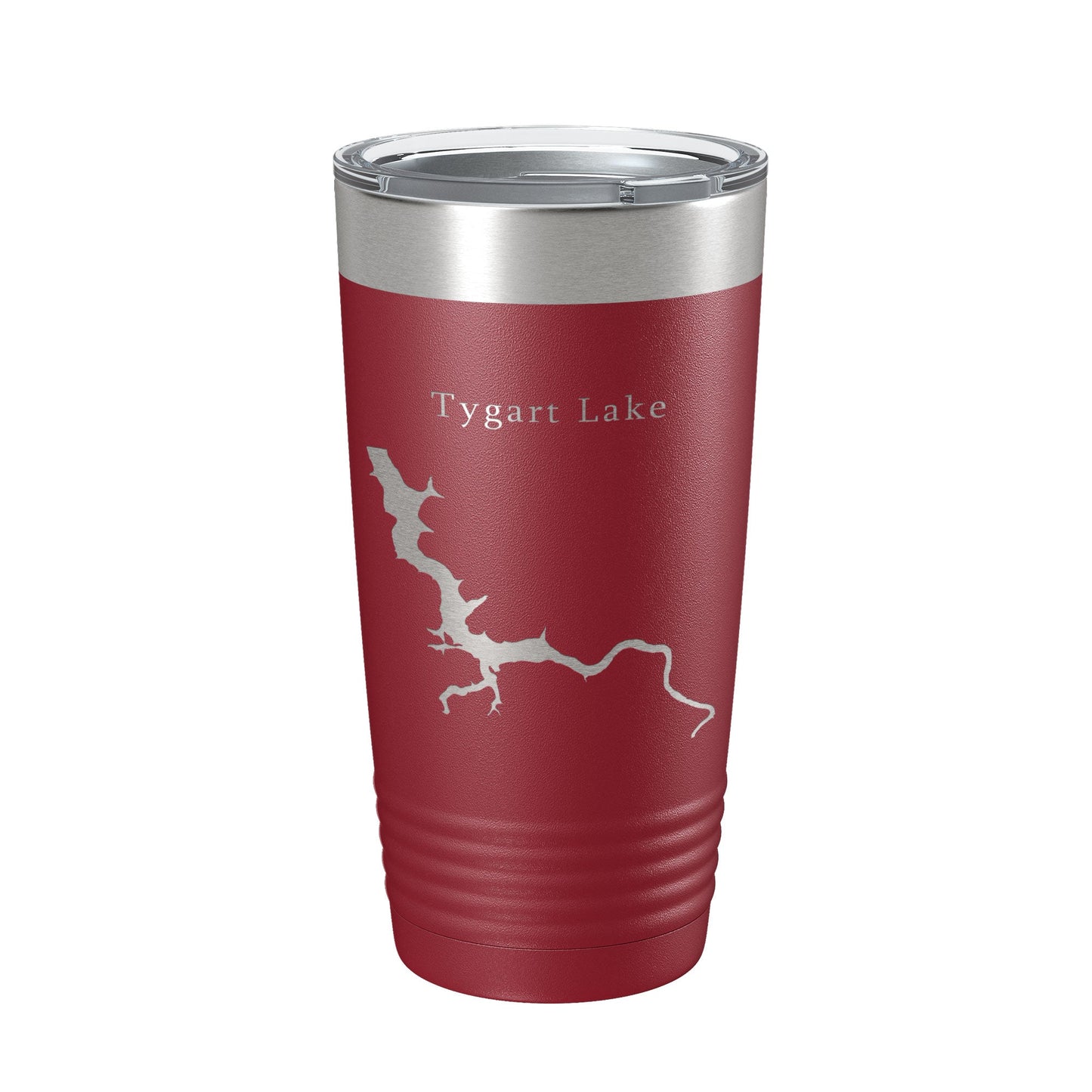 Tygart Lake Map Tumbler Travel Mug Insulated Laser Engraved Coffee Cup West Virginia 20 oz-18