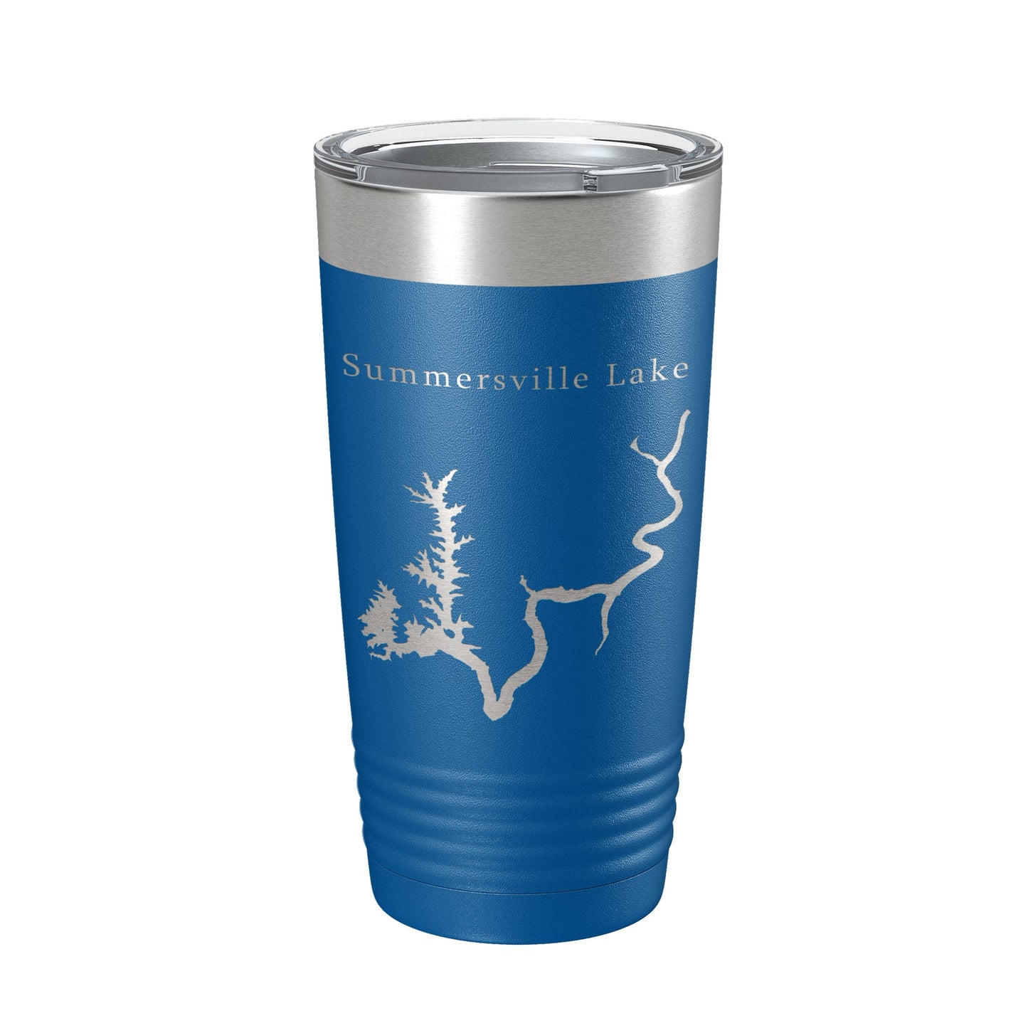 Summersville Lake Map Tumbler Travel Mug Insulated Laser Engraved Coffee Cup West Virginia 20 oz-6