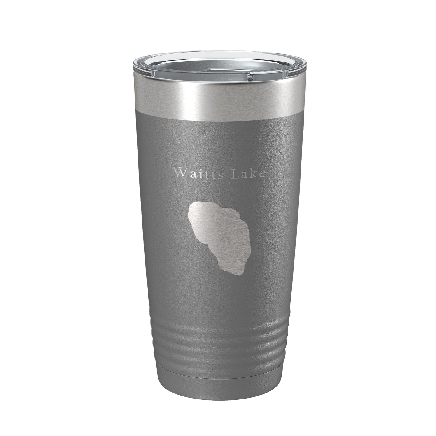 Waitts Lake Map Tumbler Travel Mug Insulated Laser Engraved Coffee Cup Washington 20 oz-16