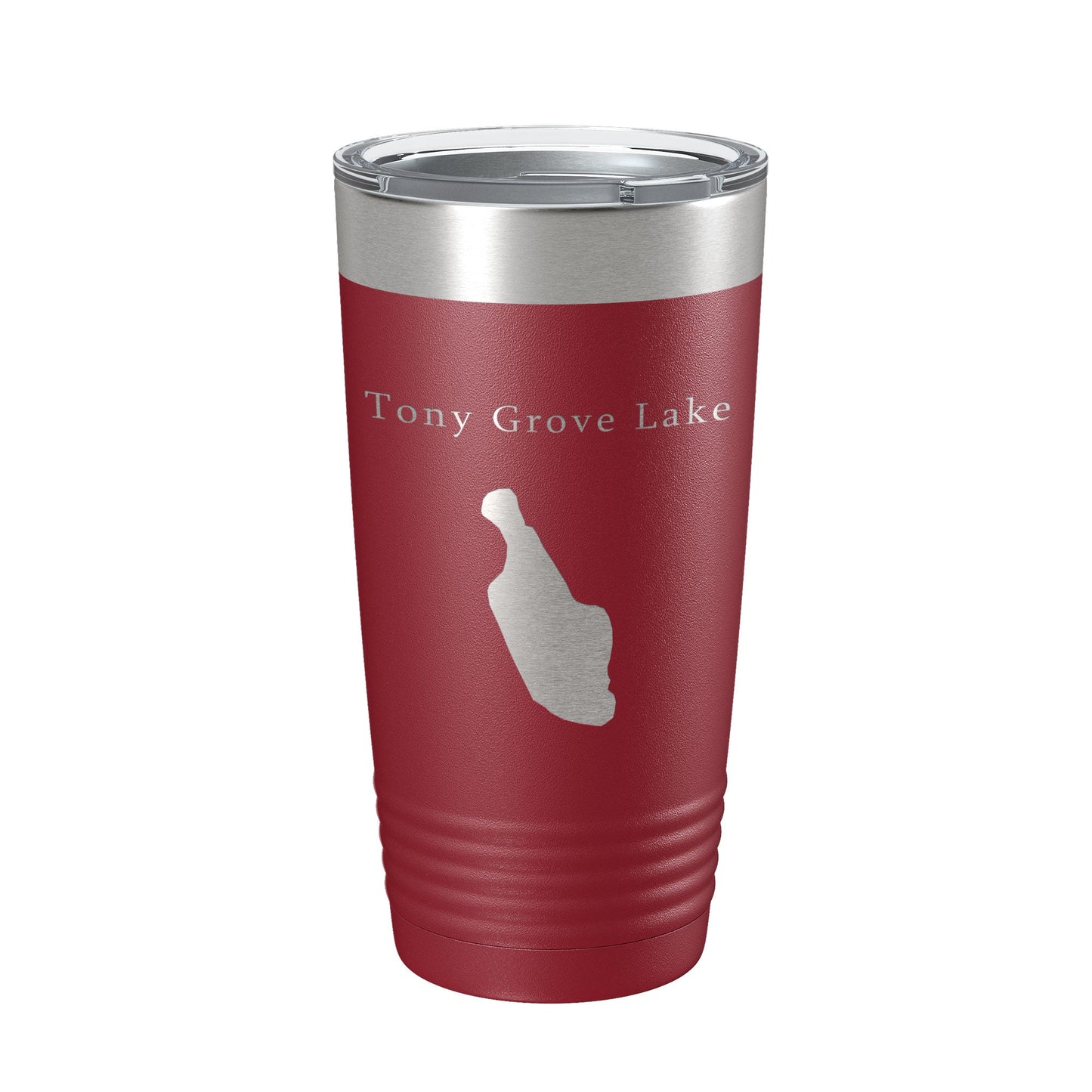 Tony Grove Lake Map Tumbler Travel Mug Insulated Laser Engraved Coffee Cup Utah 20 oz-18