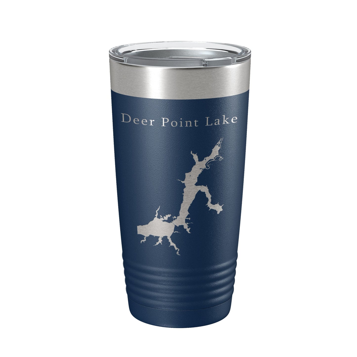Deer Point Lake Map Tumbler Travel Mug Insulated Laser Engraved Coffee Cup Florida 20 oz-8